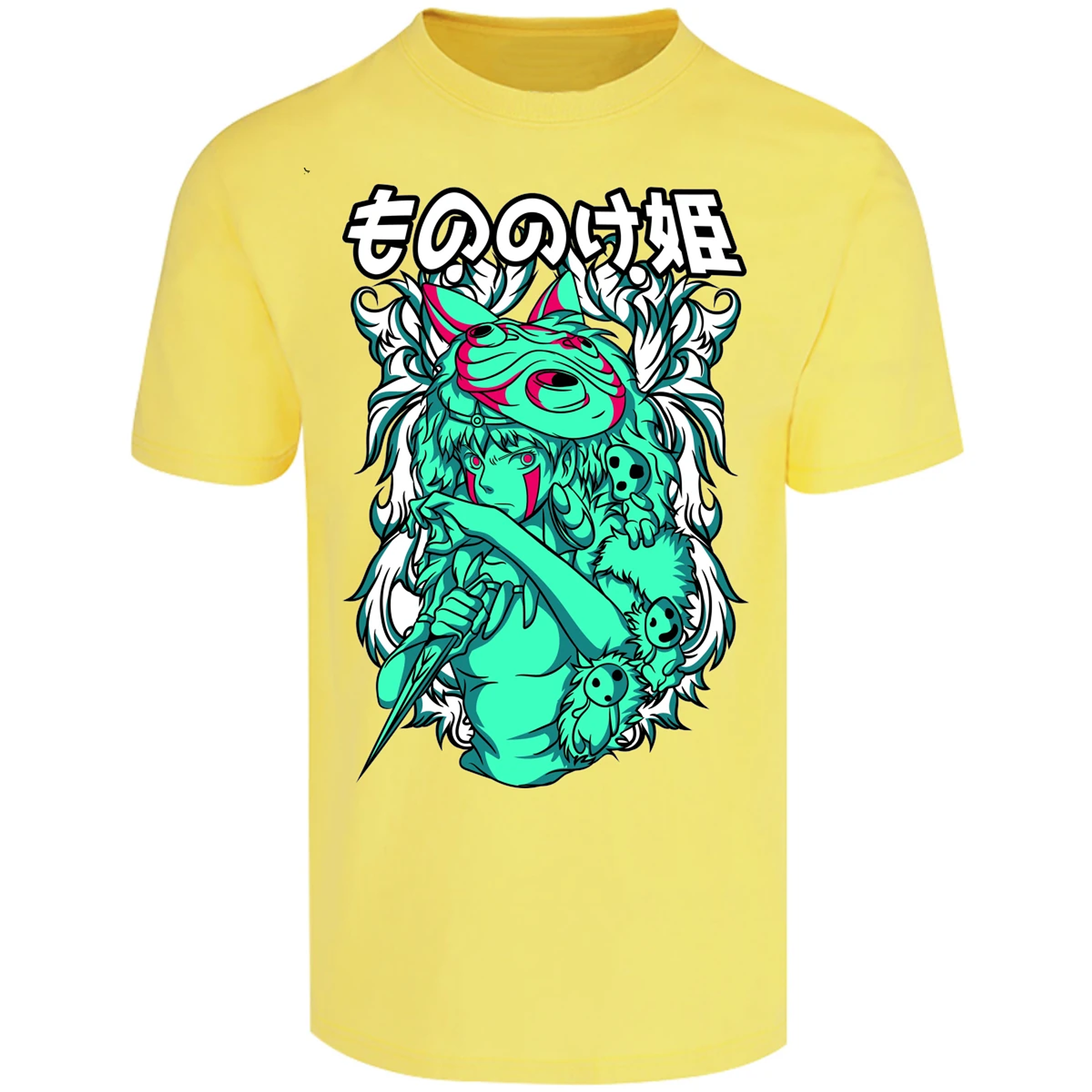 Playera Ghibli Mononoke para Adulto 23