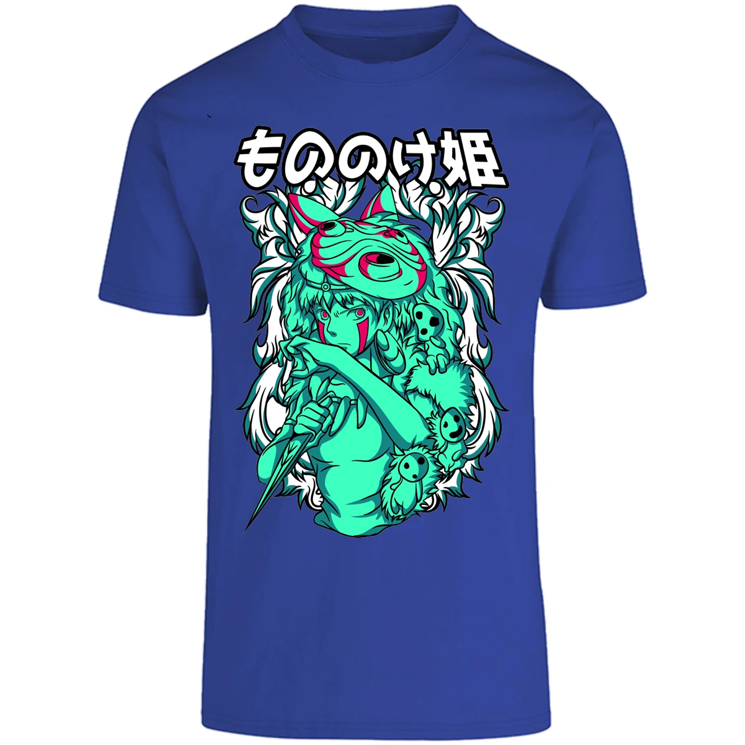 Playera Ghibli Mononoke para Adulto 25