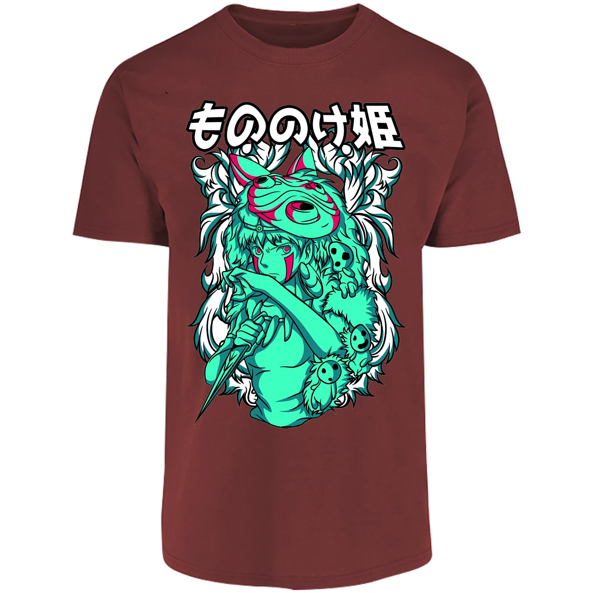 Playera Ghibli Mononoke para Adulto 27