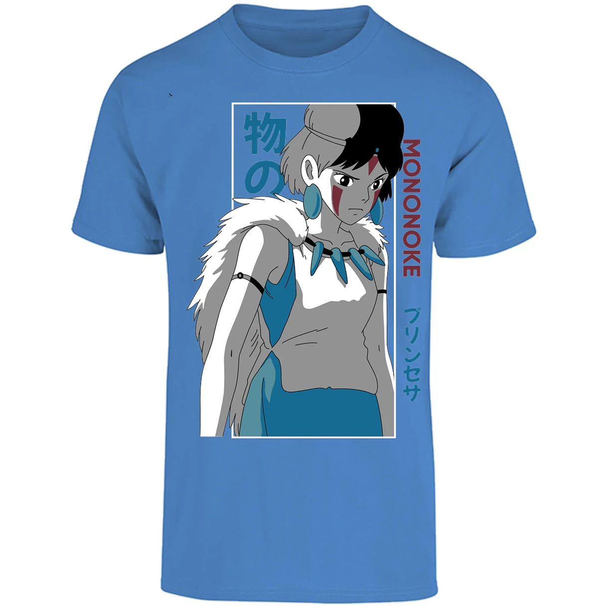 Playera Ghibli Mononoke Anime para Adulto 13