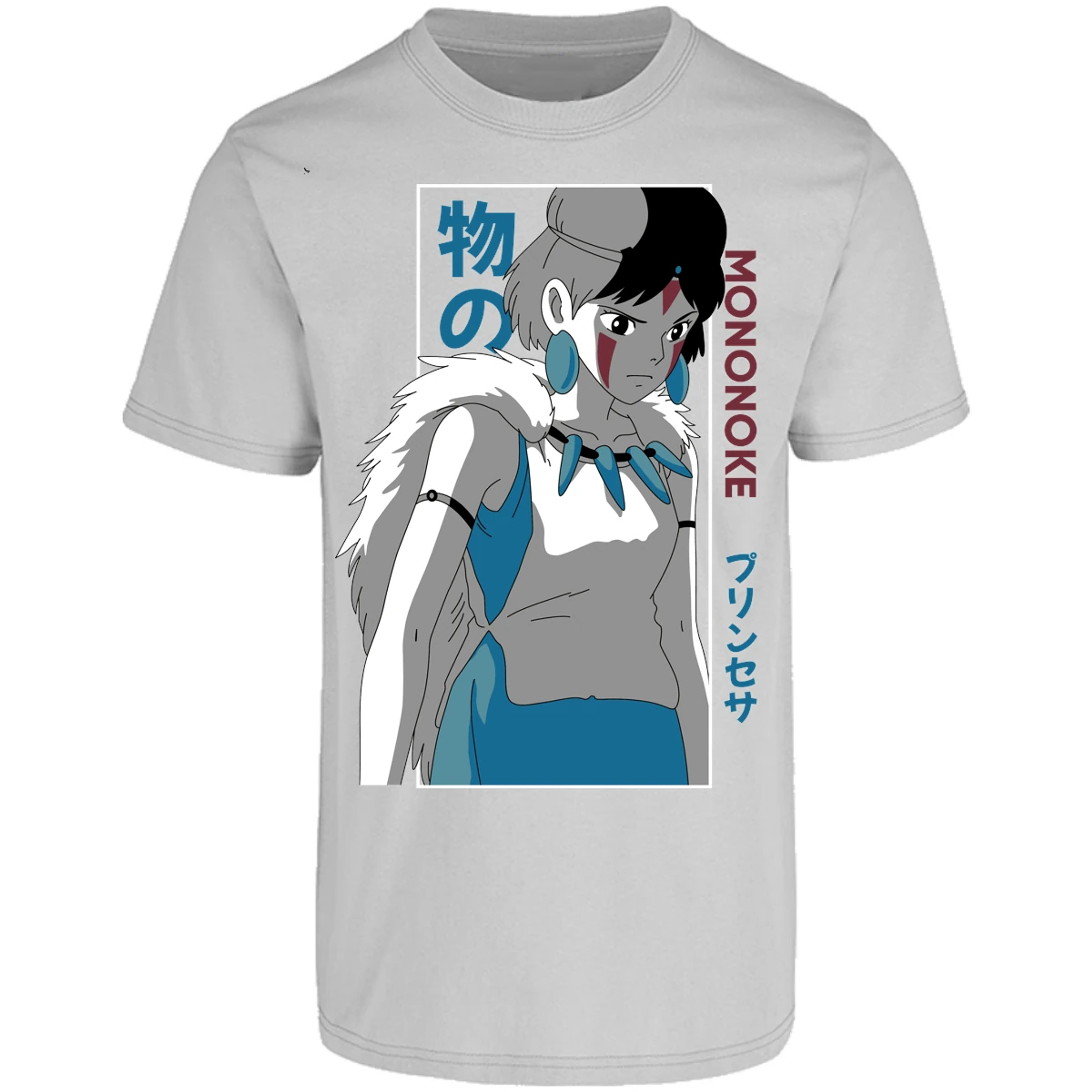 Playera Ghibli Mononoke Anime para Adulto 29