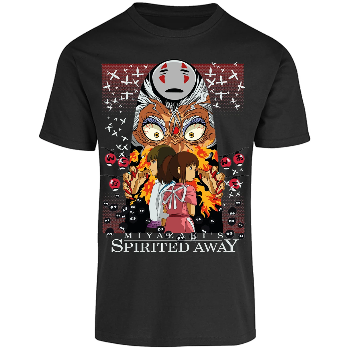 Playera Ghibli Spirited Away Anime para Adulto 5