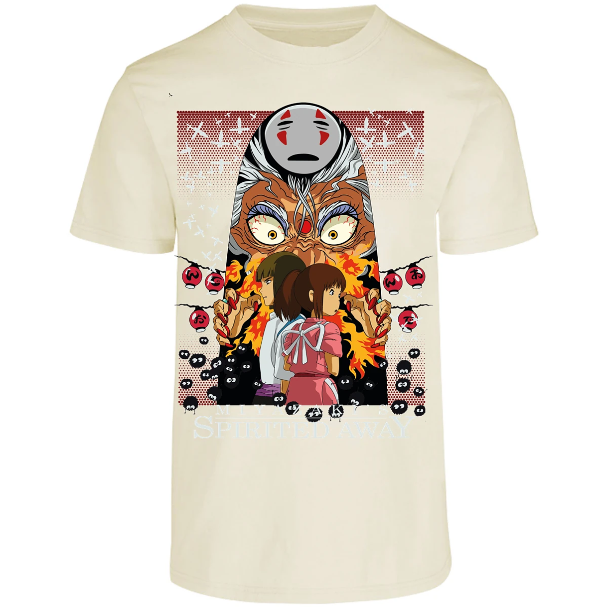 Playera Ghibli Spirited Away Anime para Adulto 30