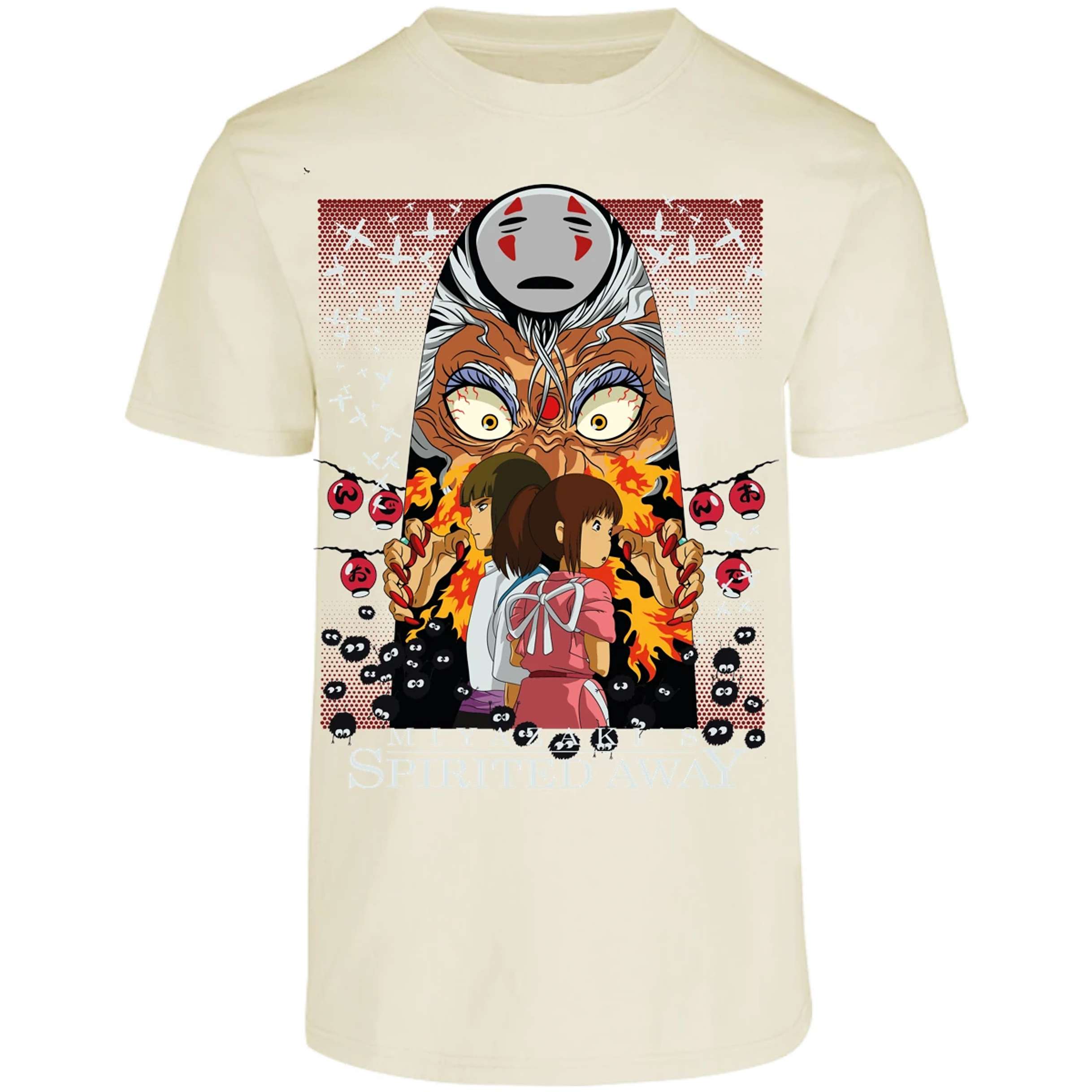 Playera Ghibli Spirited Away Anime para Adulto 30