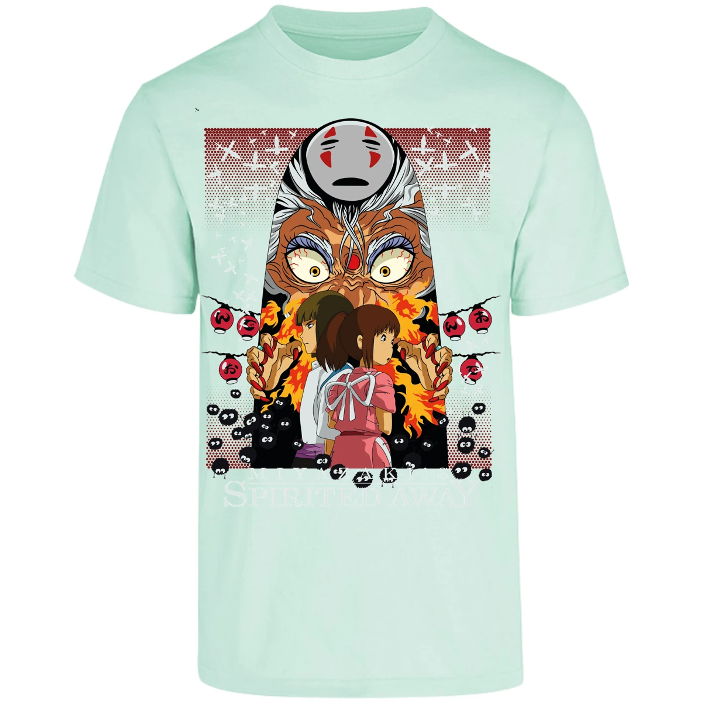 Playera Ghibli Spirited Away Anime para Adulto 3