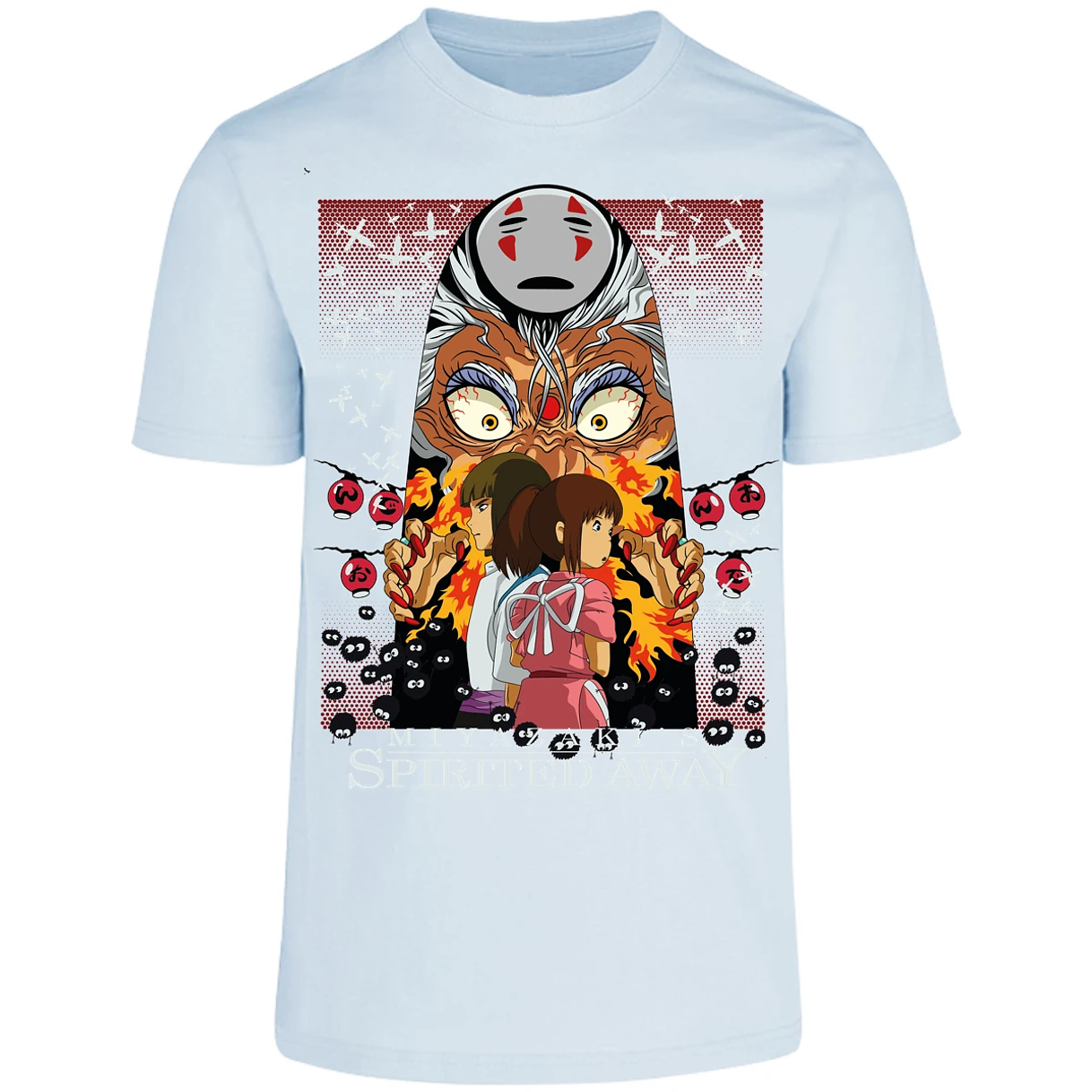 Playera Ghibli Spirited Away Anime para Adulto 7