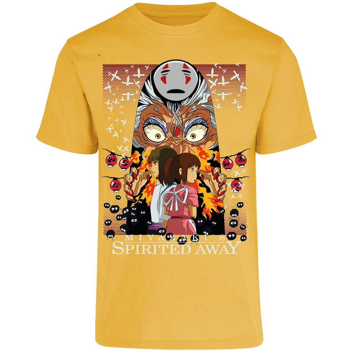 Playera Ghibli Spirited Away Anime para Adulto 1
