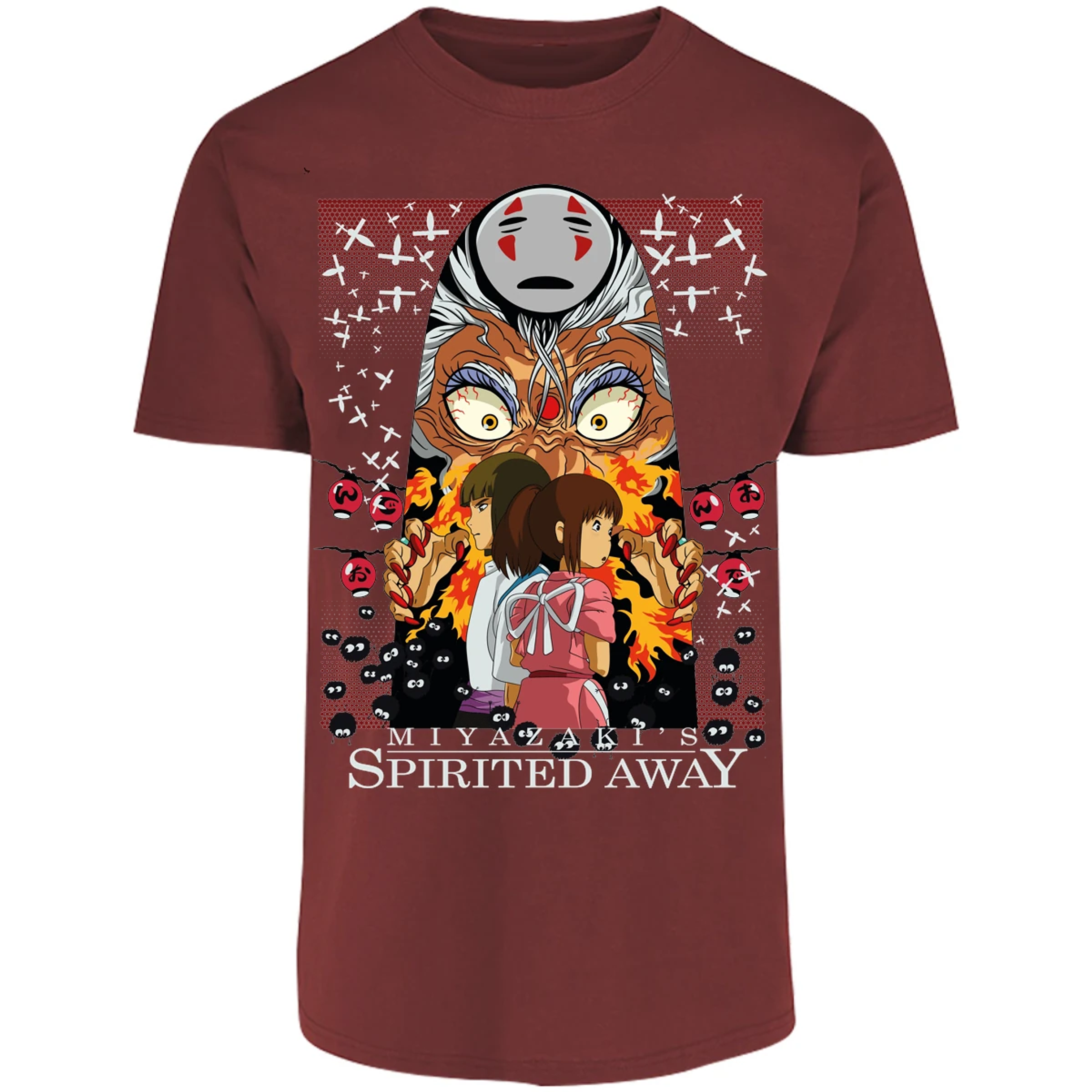 Playera Ghibli Spirited Away Anime para Adulto 6