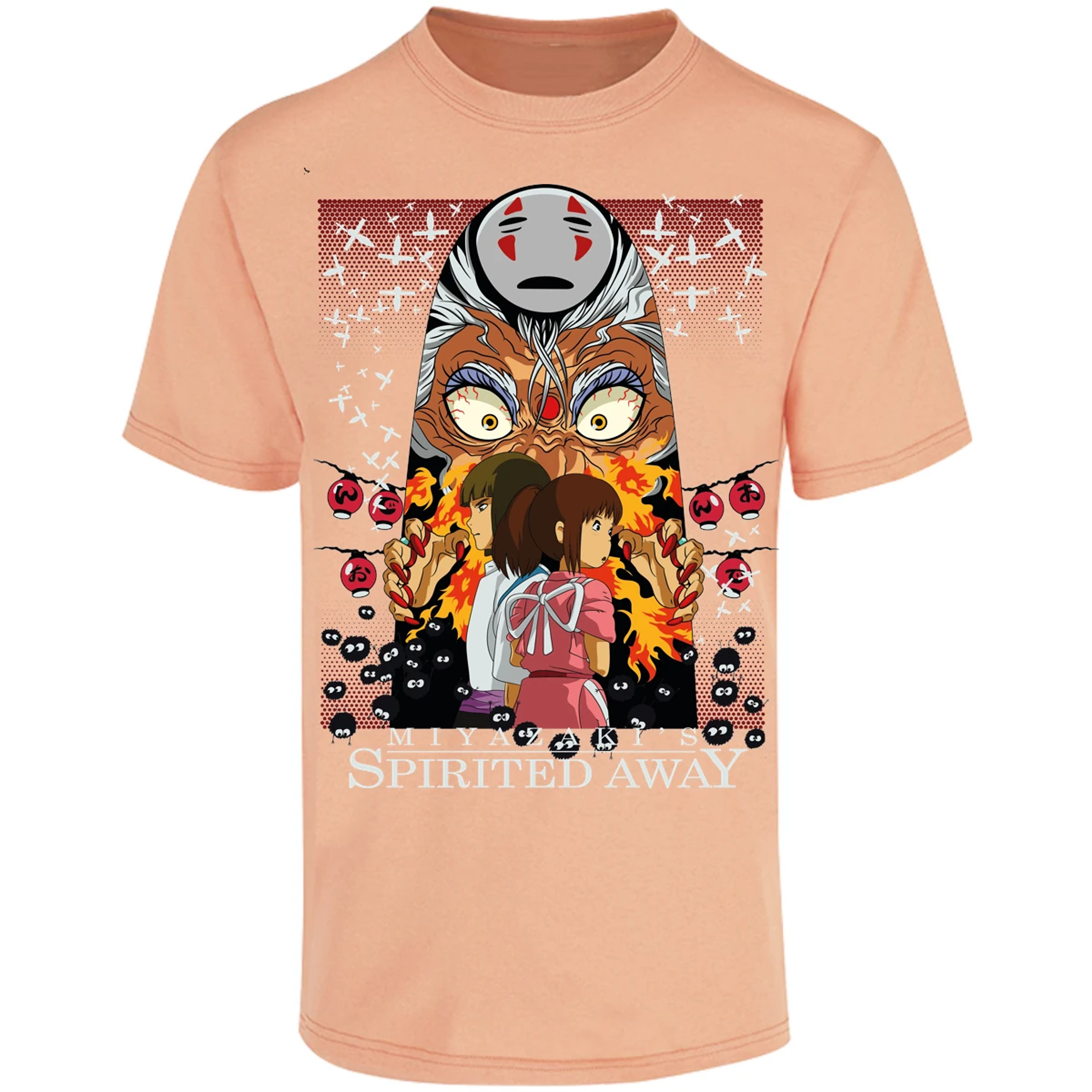 Playera Ghibli Spirited Away Anime para Adulto 10