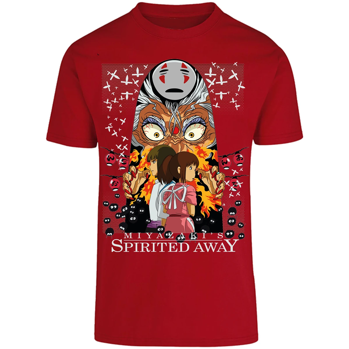 Playera Ghibli Spirited Away Anime para Adulto 20