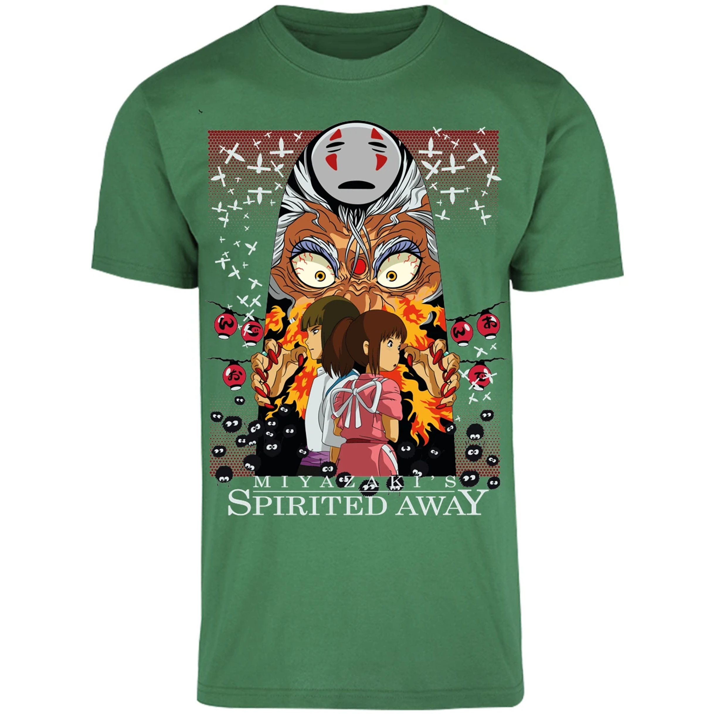 Playera Ghibli Spirited Away Anime para Adulto 27