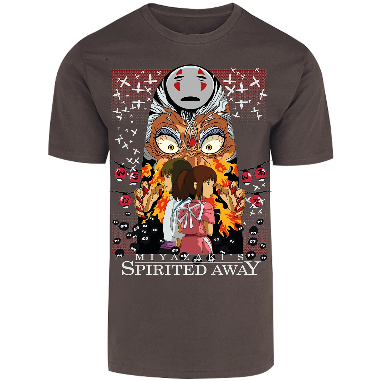 Playera Ghibli Spirited Away Anime para Adulto 28