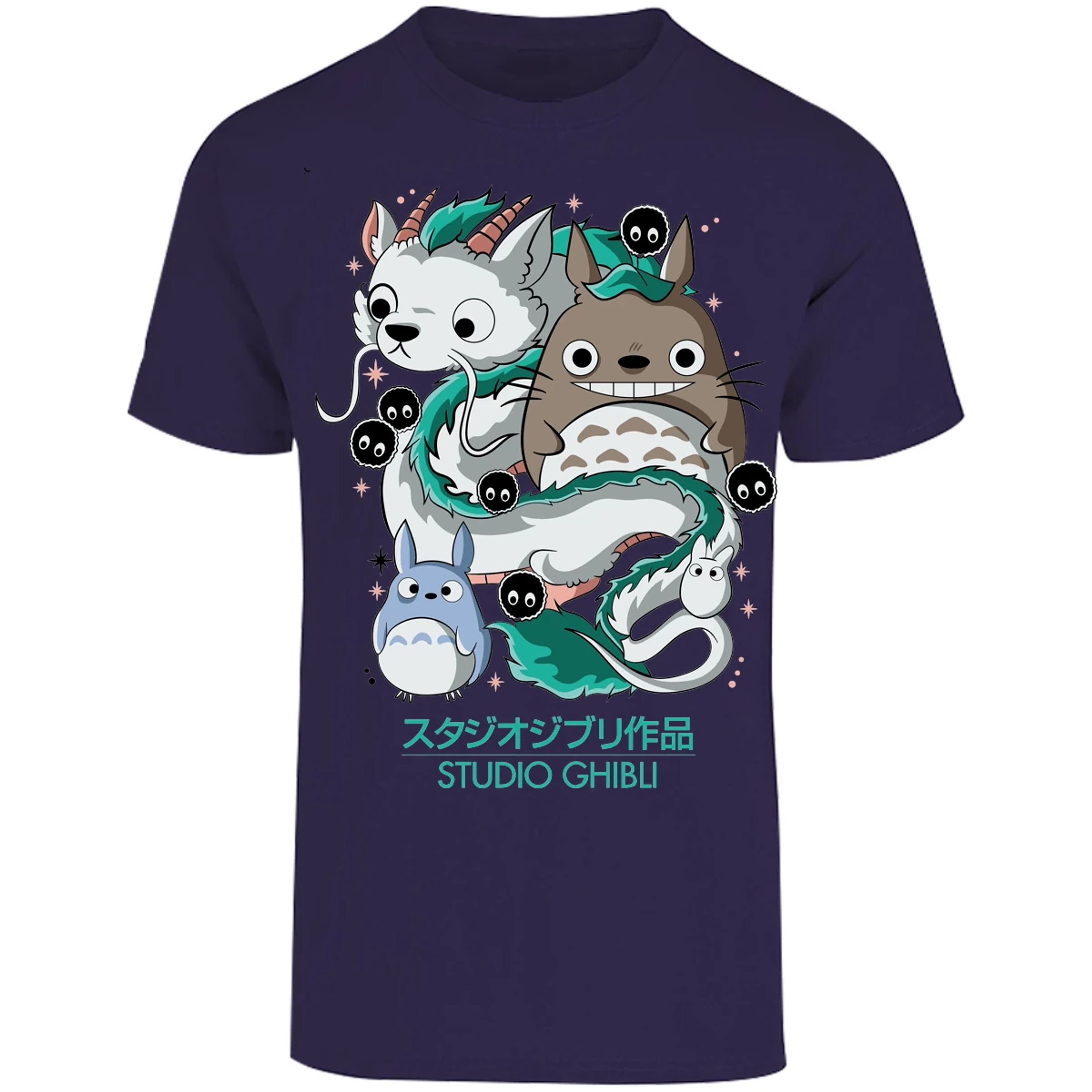 Playera Ghibli Studio Ghibli Anime para Adulto 1