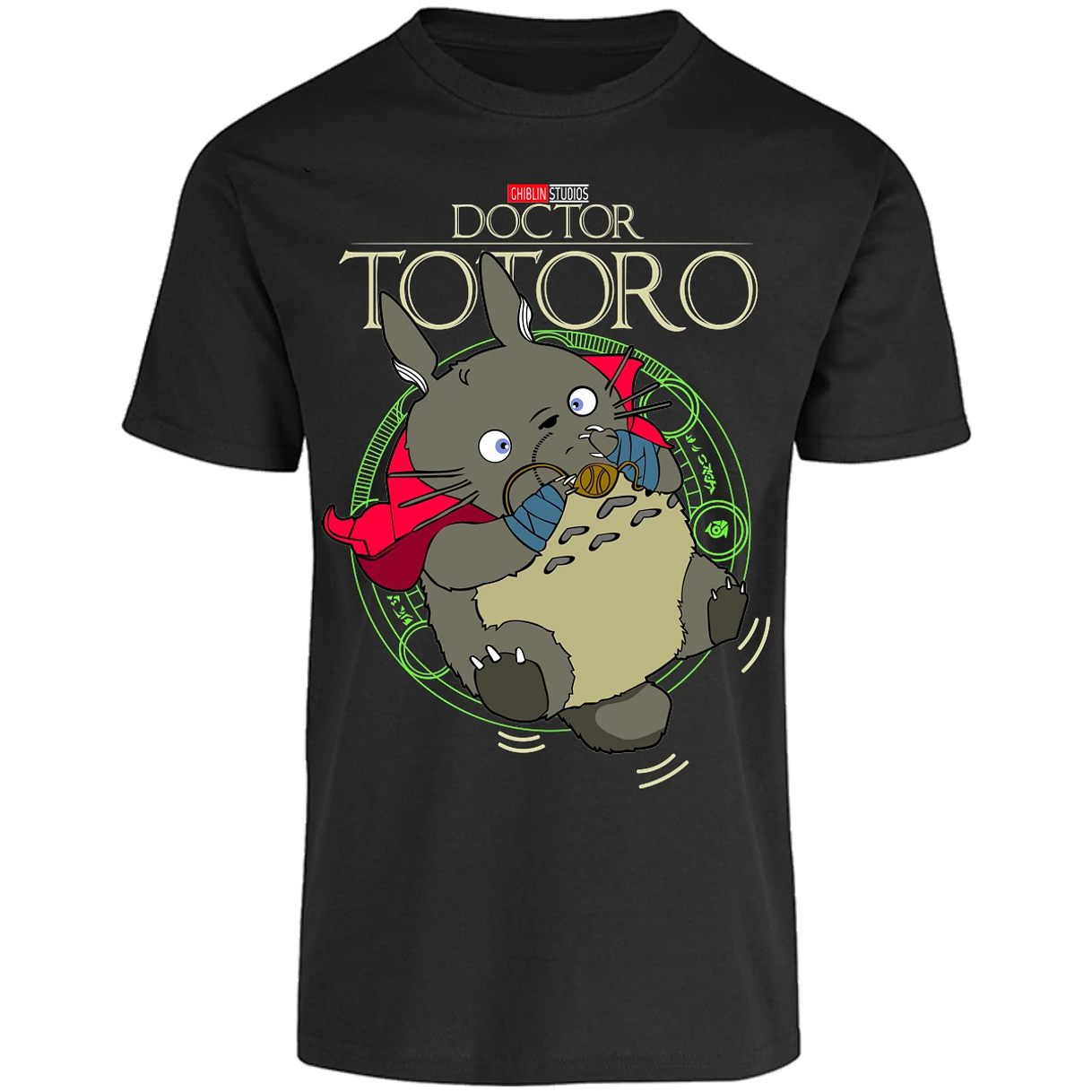 Playera Ghibli Totoro Strange para Adulto 28