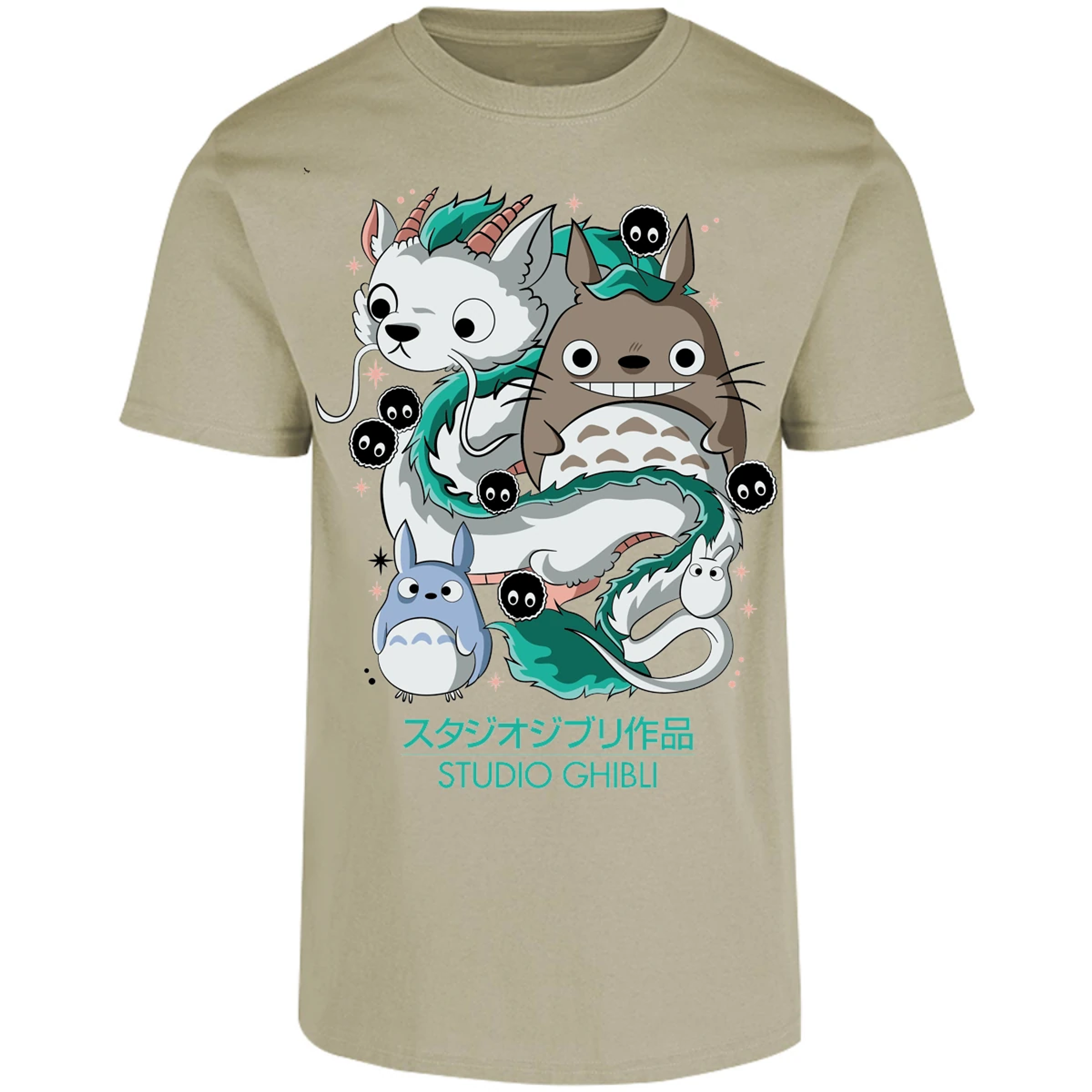Playera Ghibli Studio Ghibli Anime para Adulto 3