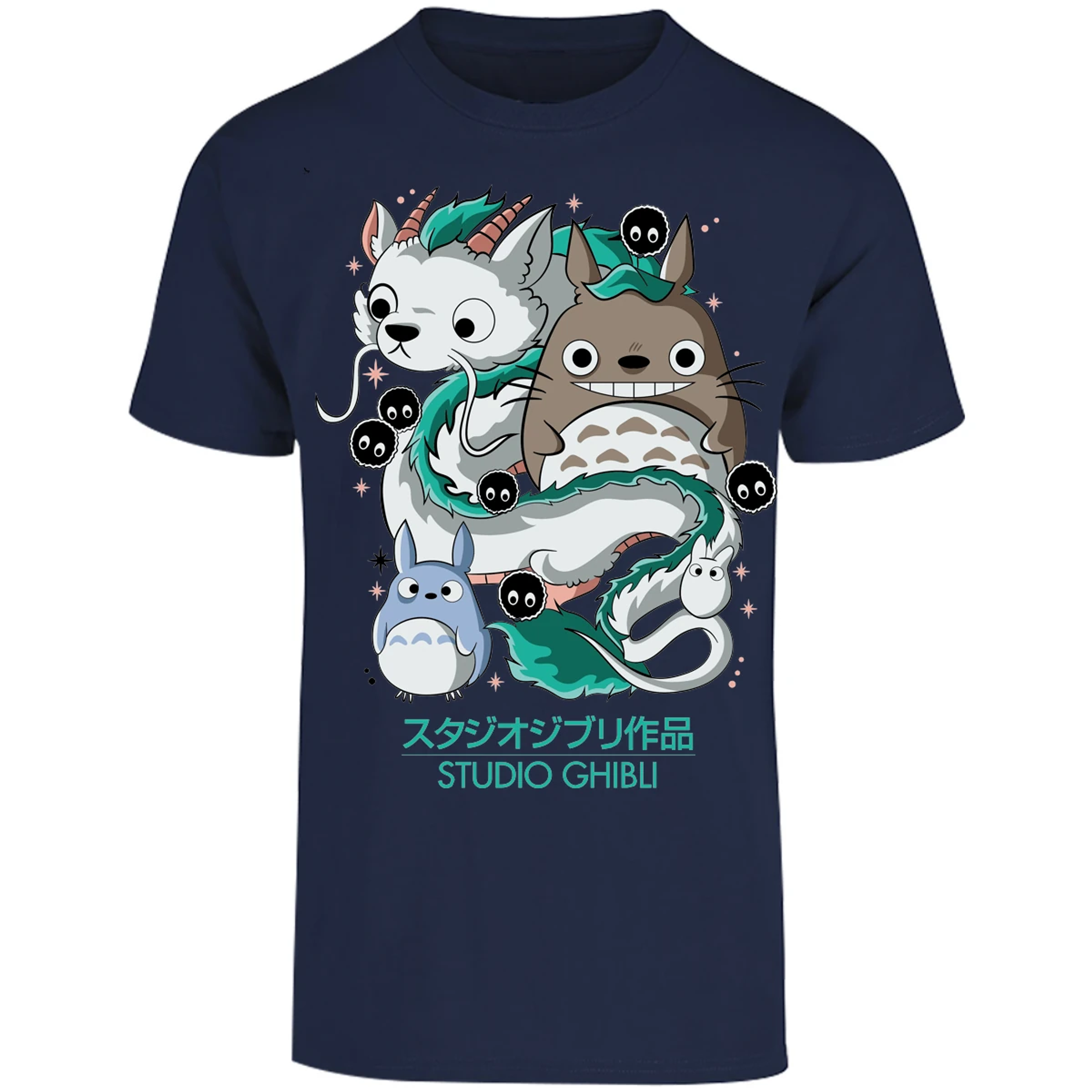 Playera Ghibli Studio Ghibli Anime para Adulto 6