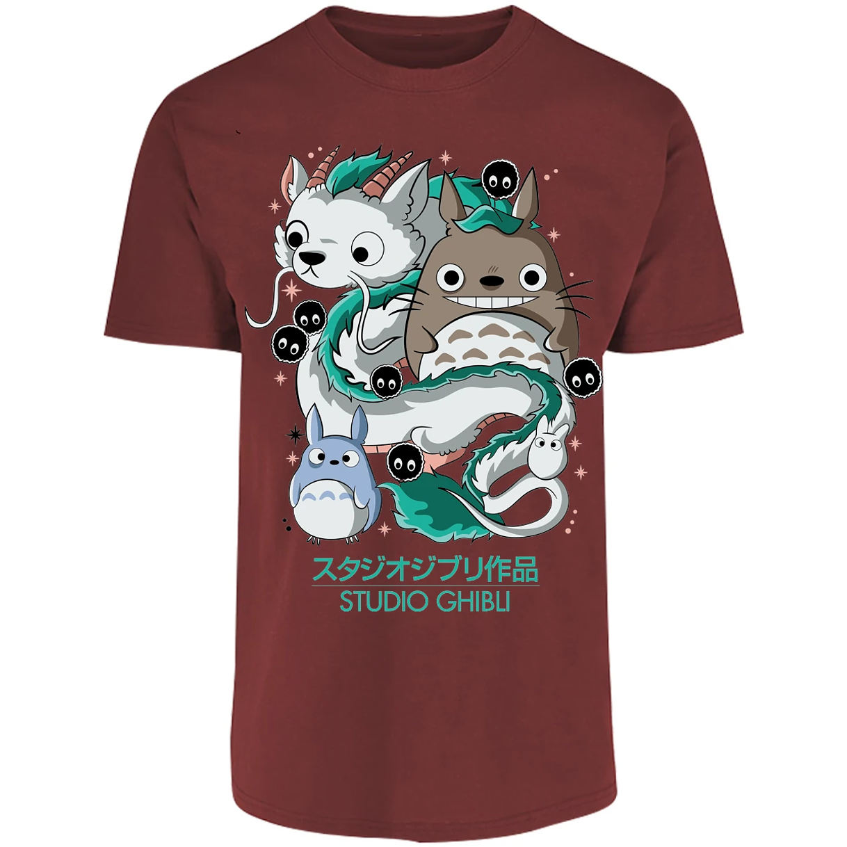 Playera Ghibli Studio Ghibli Anime para Adulto 27