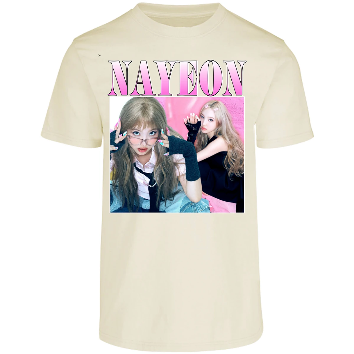 Playera K Pop K Pop Nayeon para Adulto 4