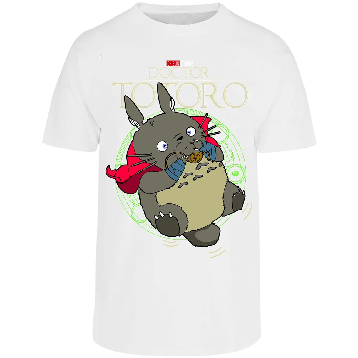 Playera Ghibli Totoro Strange para Adulto 7