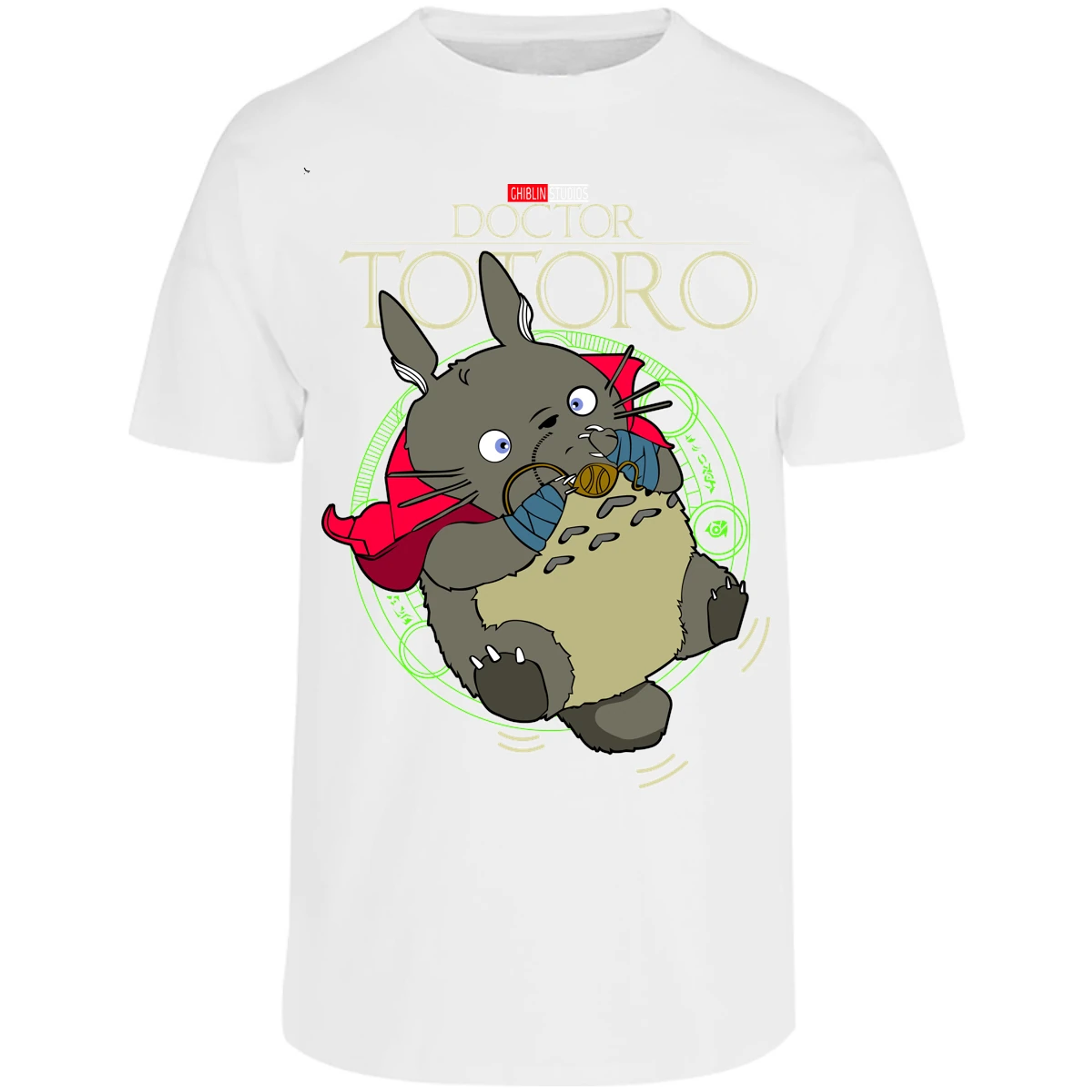 Playera Ghibli Totoro Strange para Adulto 7