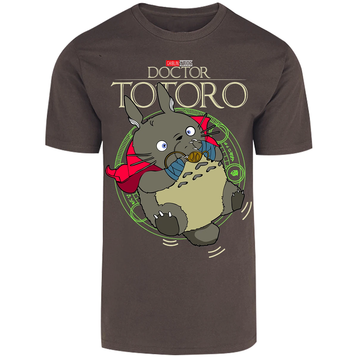 Playera Ghibli Totoro Strange para Adulto 4