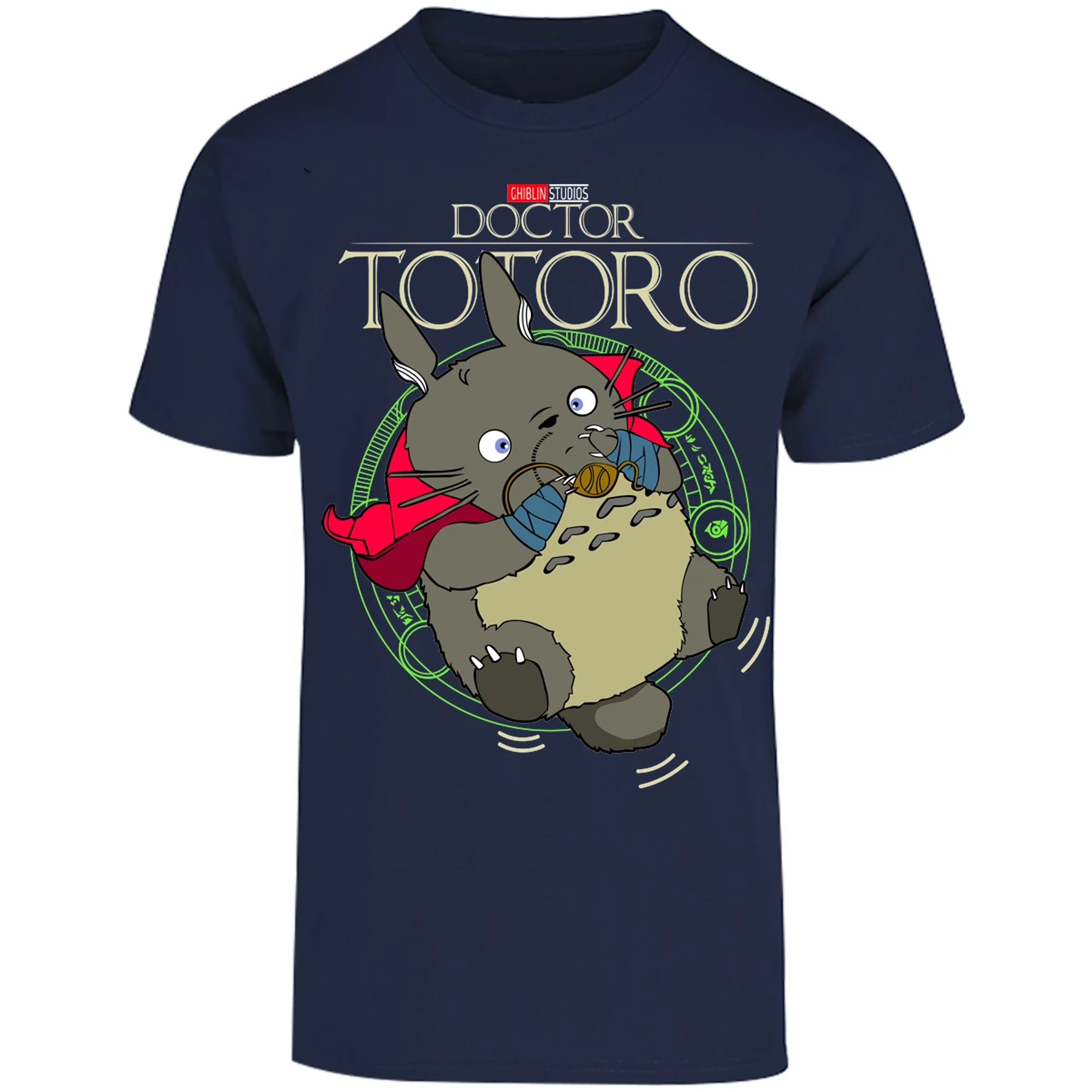 Playera Ghibli Totoro Strange para Adulto 6