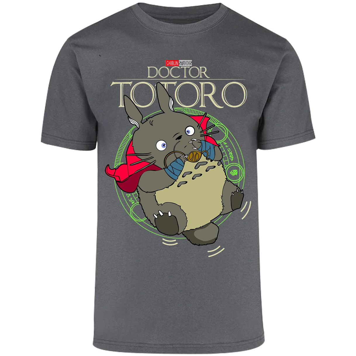 Playera Ghibli Totoro Strange para Adulto 10