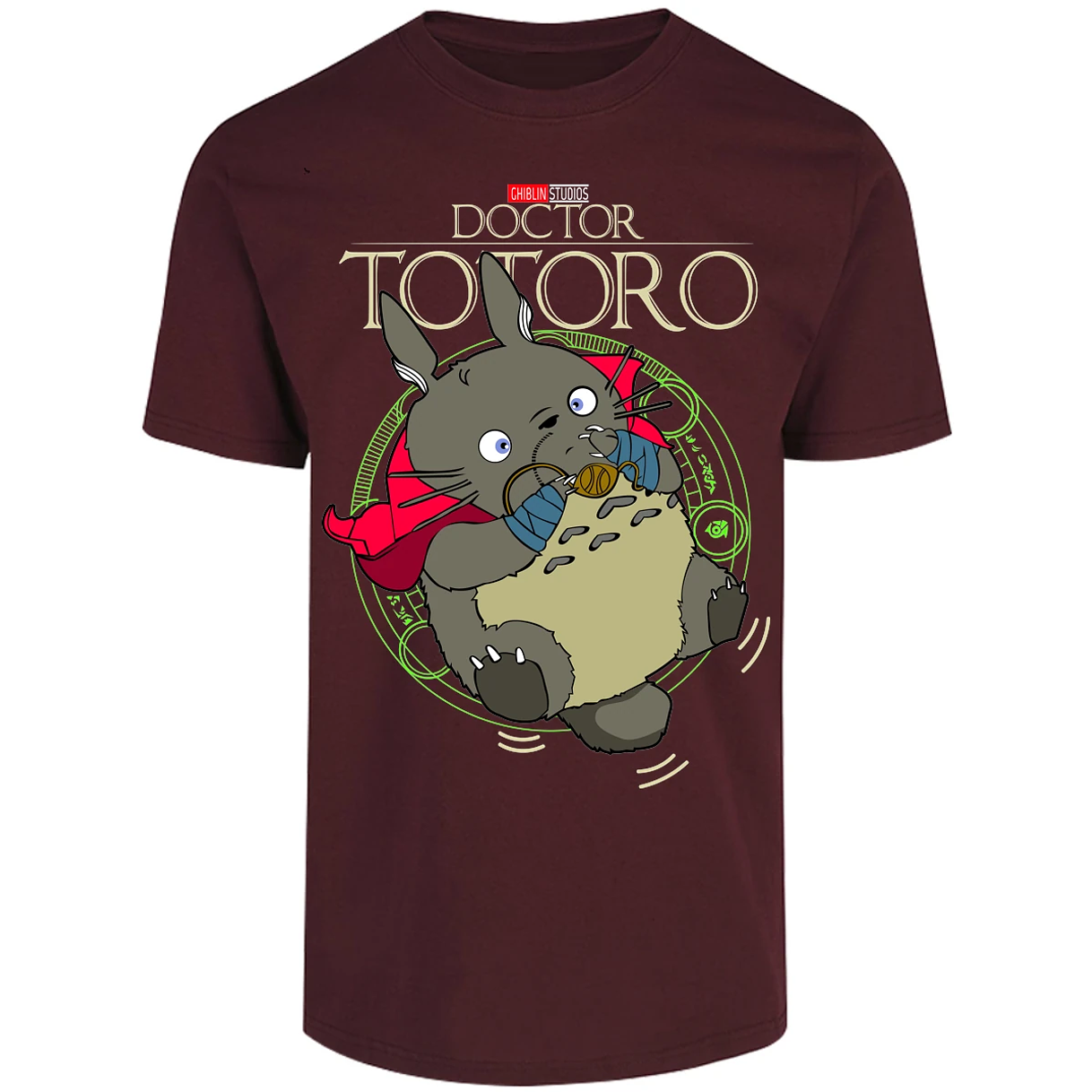 Playera Ghibli Totoro Strange para Adulto 15