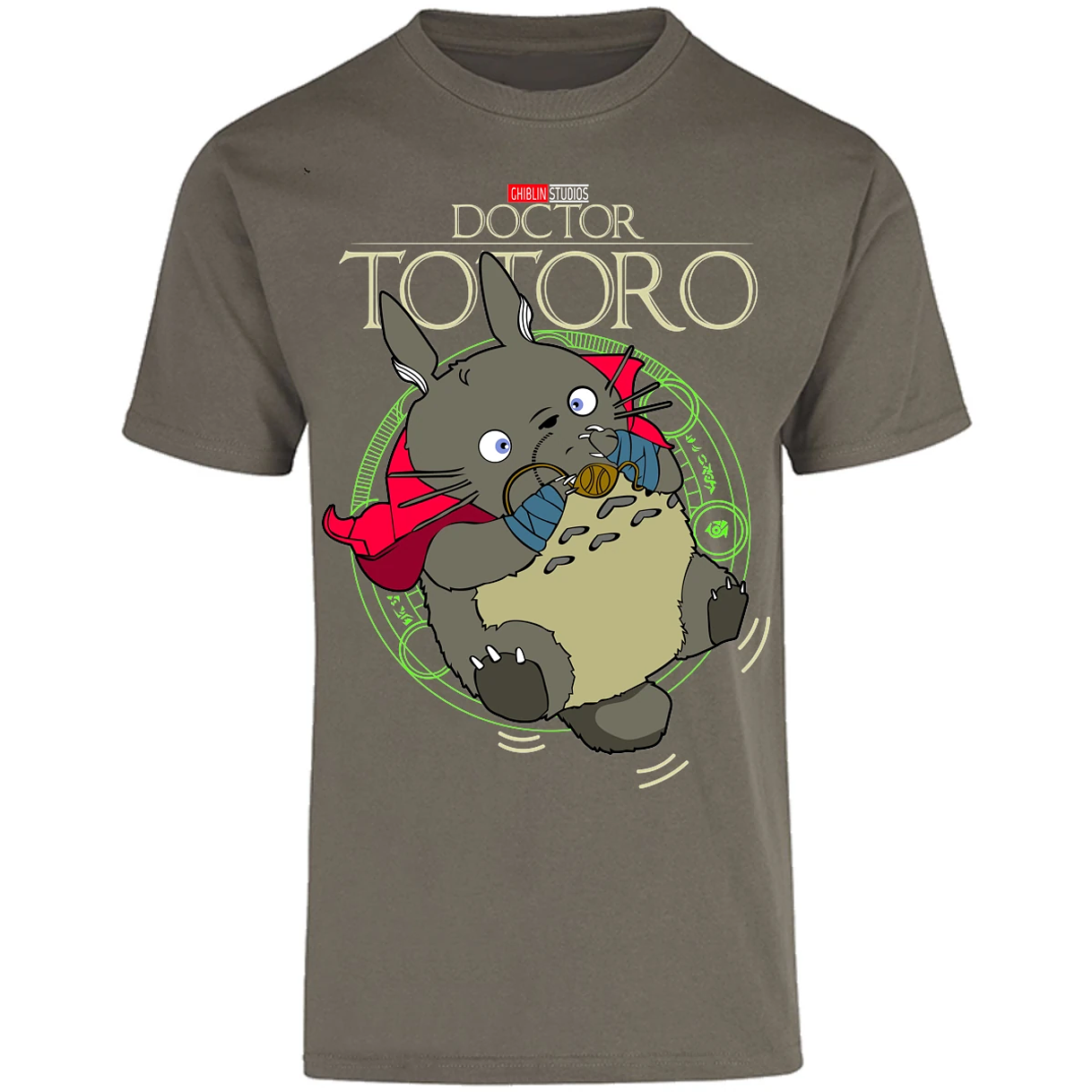 Playera Ghibli Totoro Strange para Adulto 20
