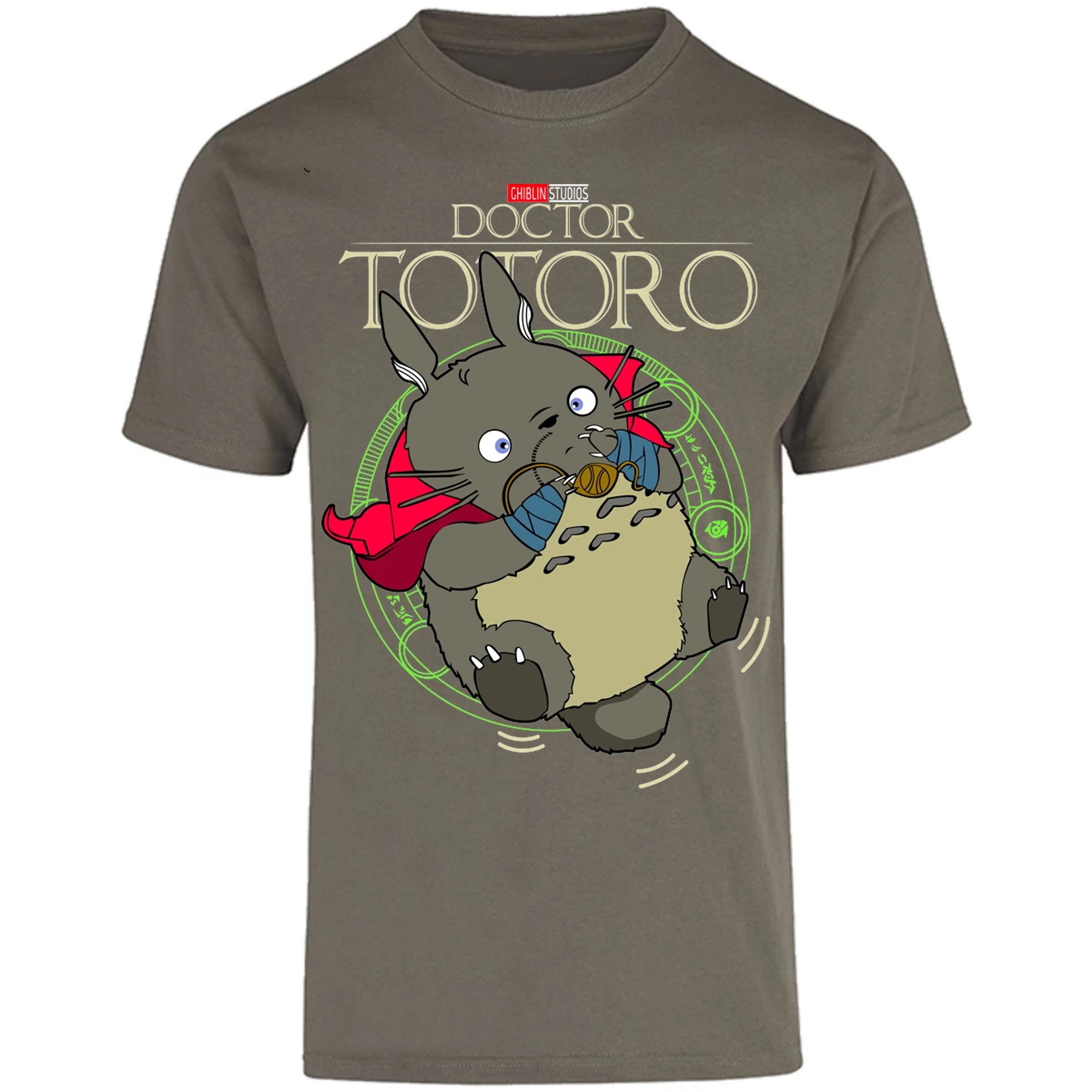 Playera Ghibli Totoro Strange para Adulto 20