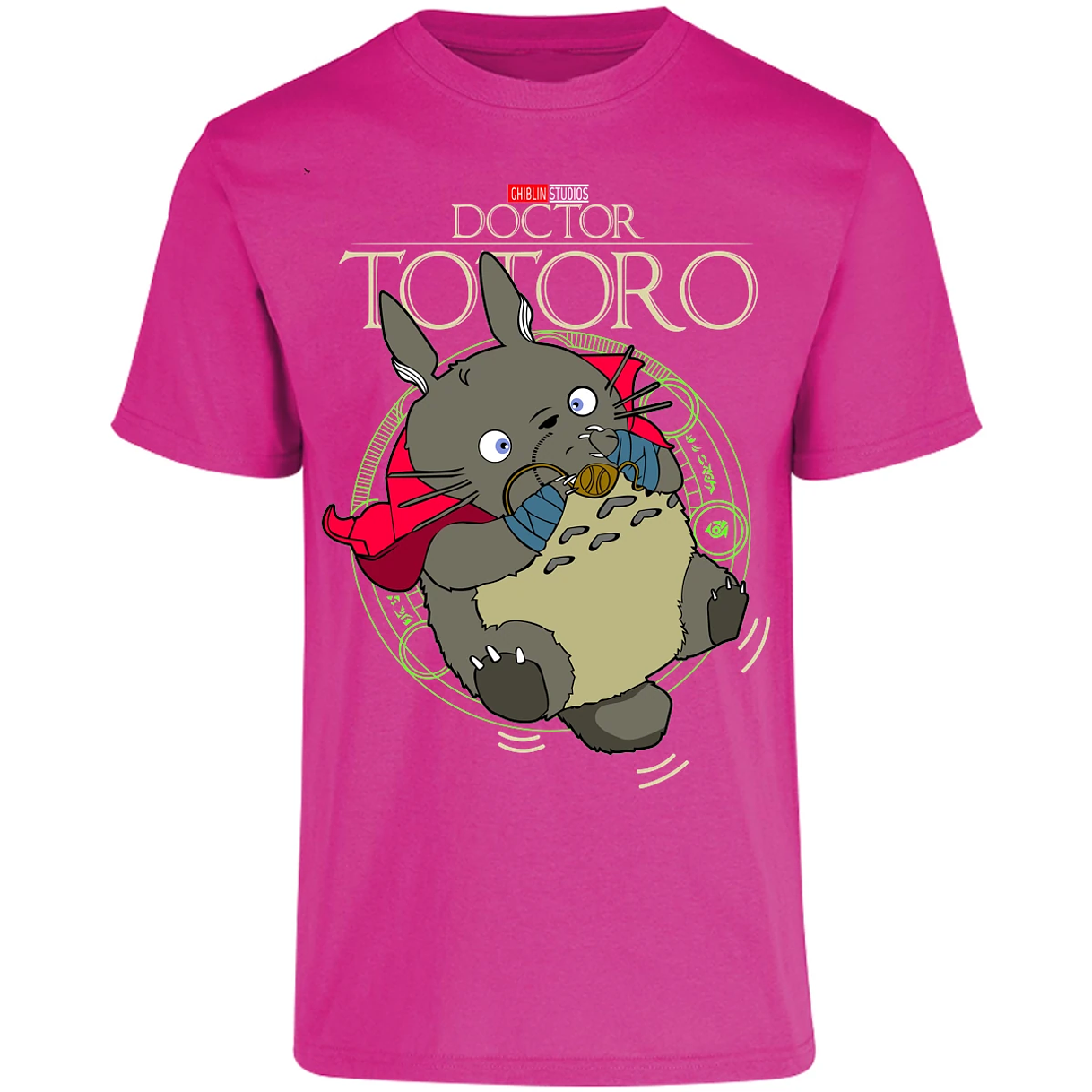 Playera Ghibli Totoro Strange para Adulto 30