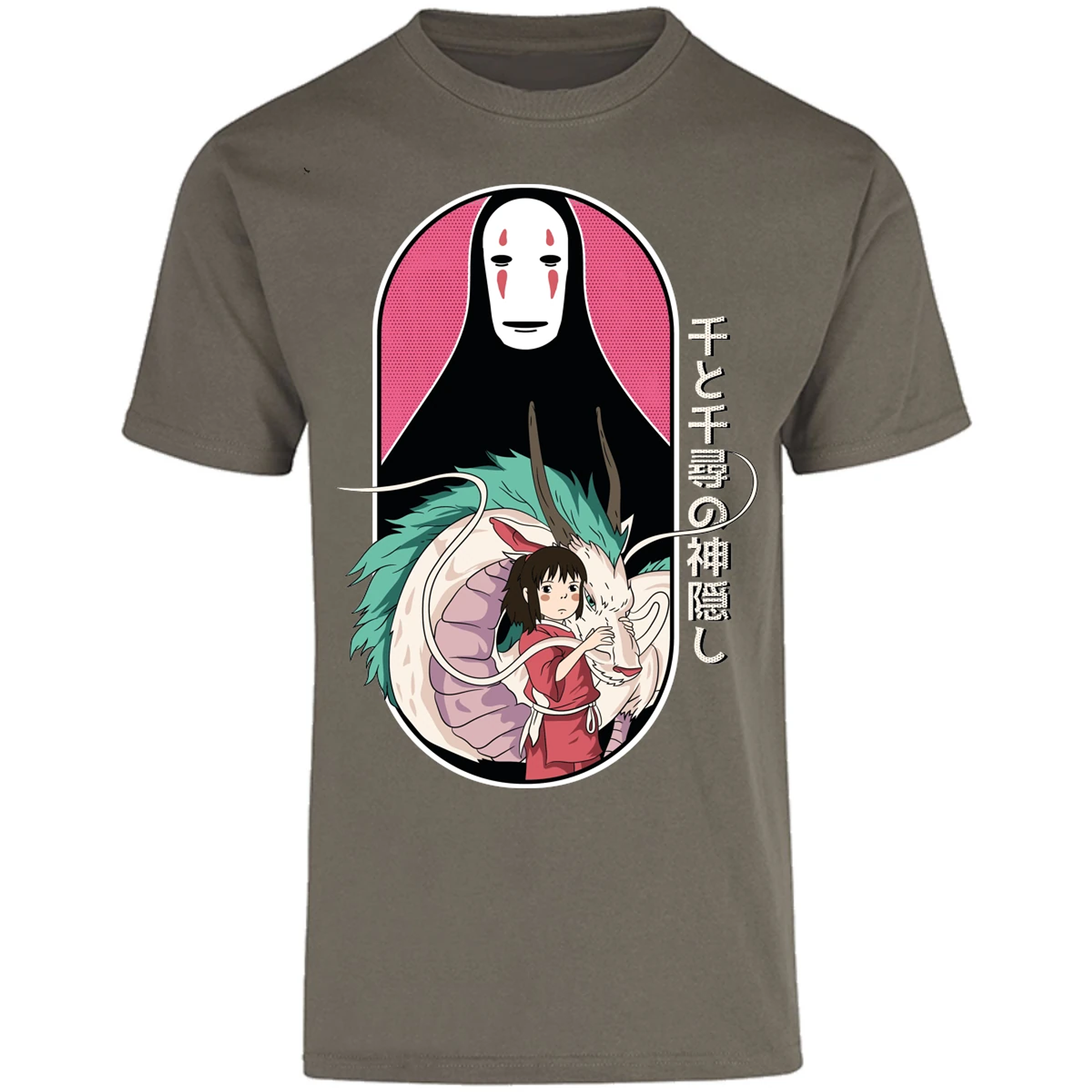 Playera Ghibli Viaje De Chihiro para Adulto 25