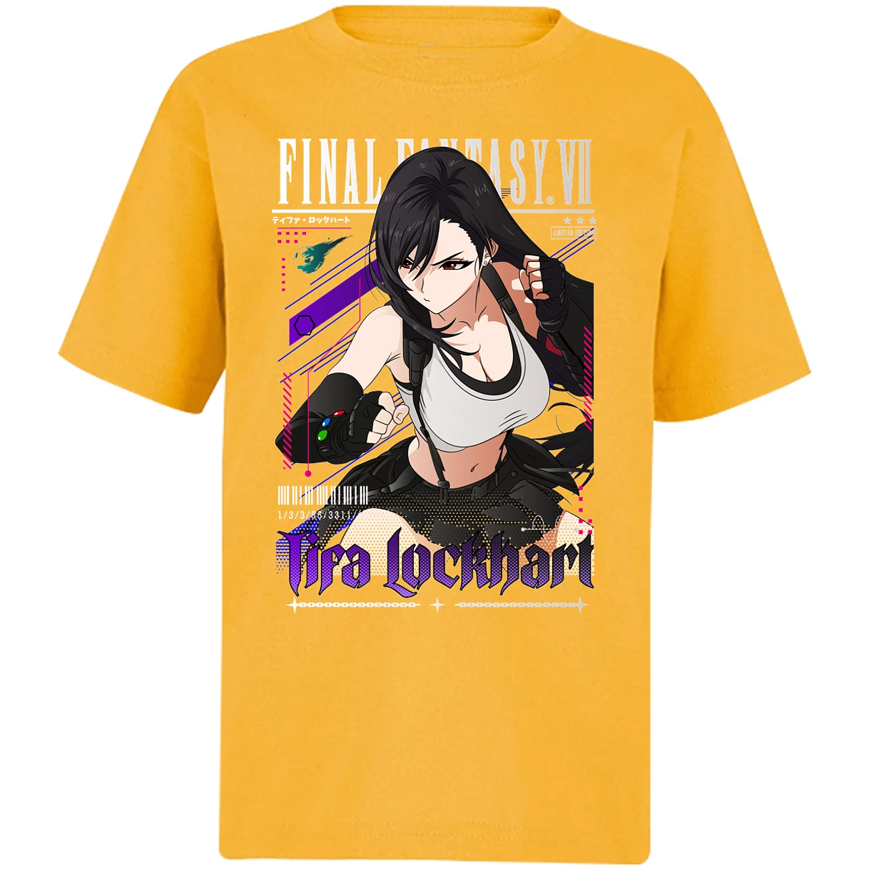 Playera Final Fantasy Vii Tifa Lockhart para Niño 14
