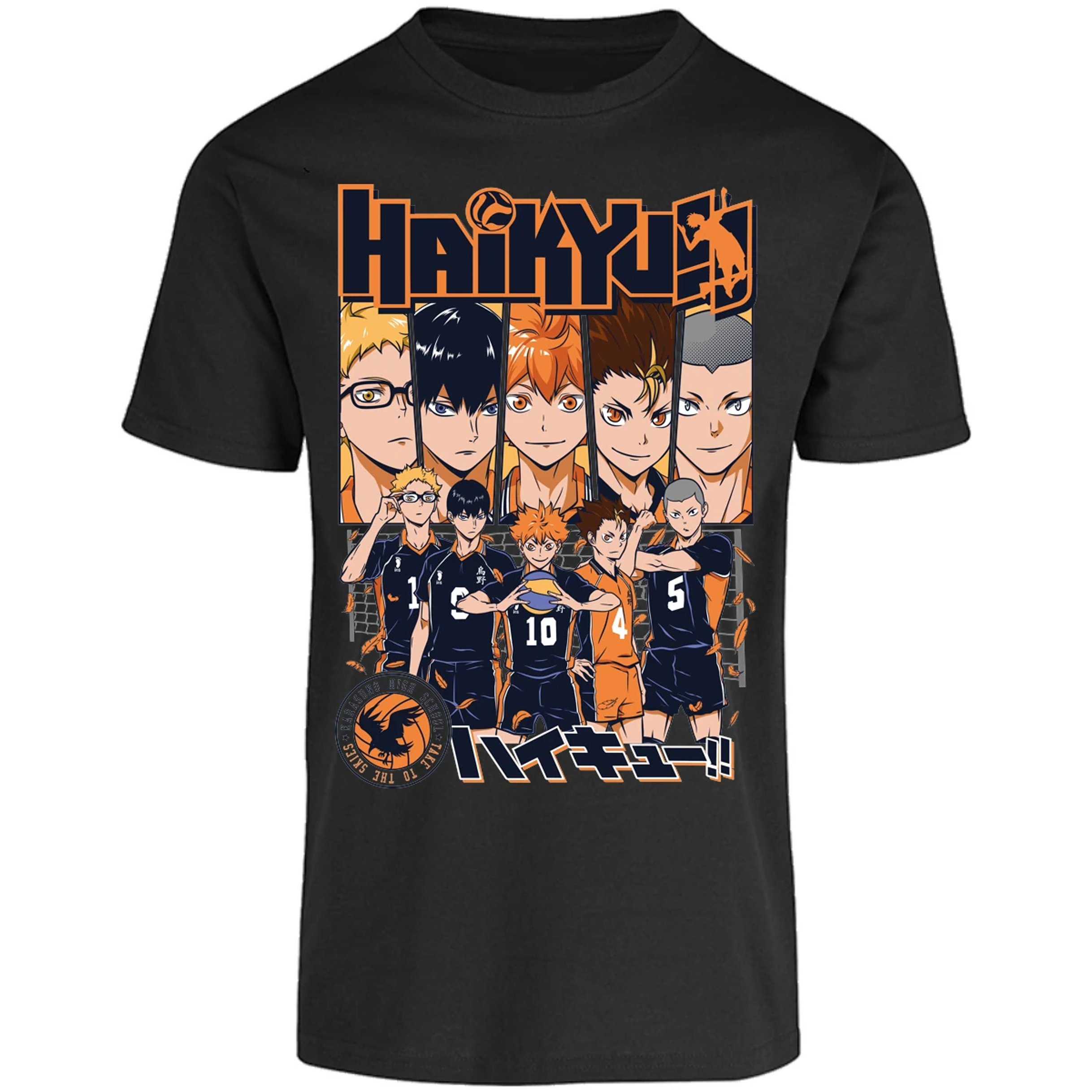 Playera Haikyuu Haikyuu Color para Adulto 3