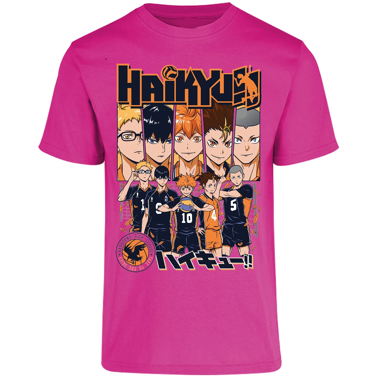 Playera Haikyuu Haikyuu Color para Adulto 2