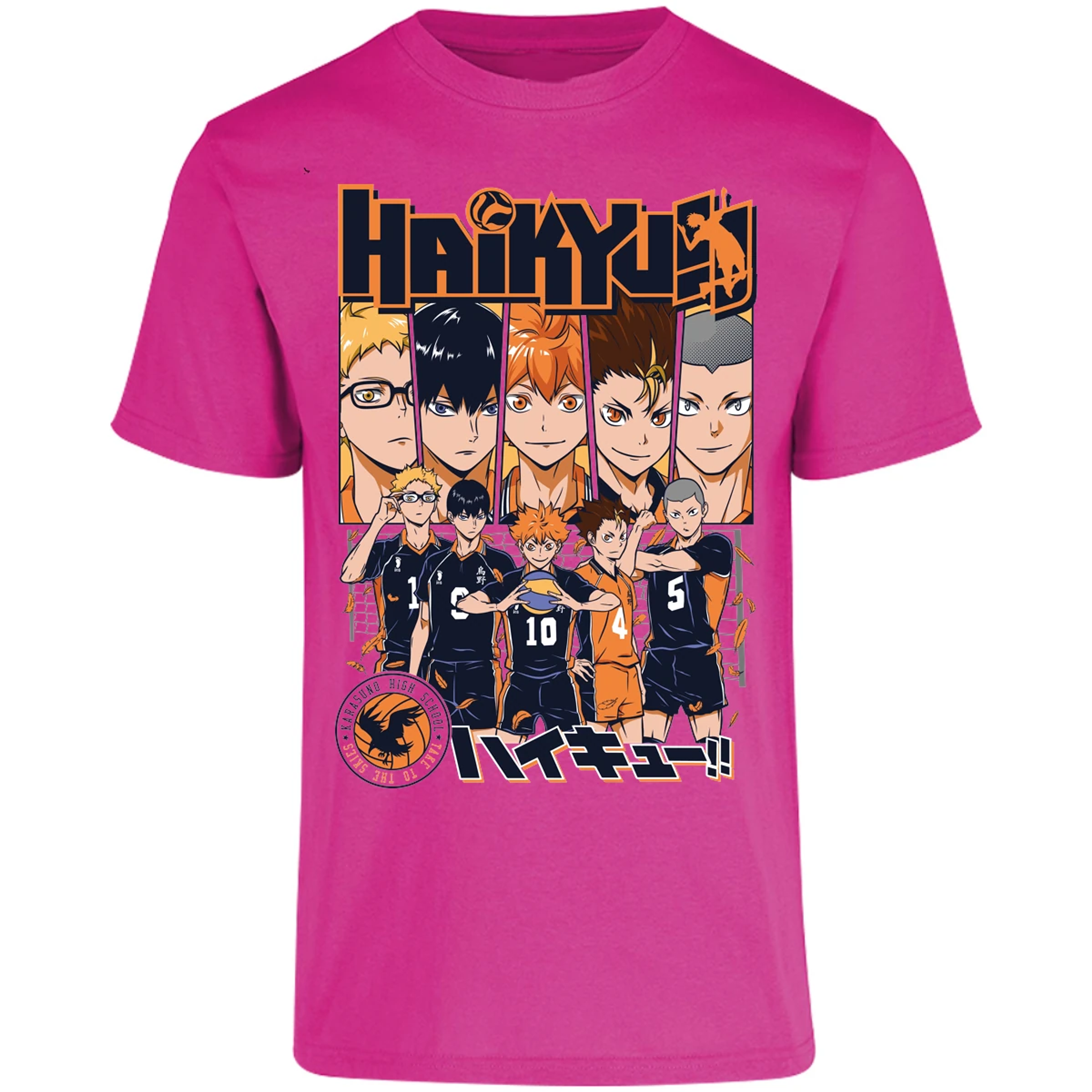 Playera Haikyuu Haikyuu Color para Adulto 2
