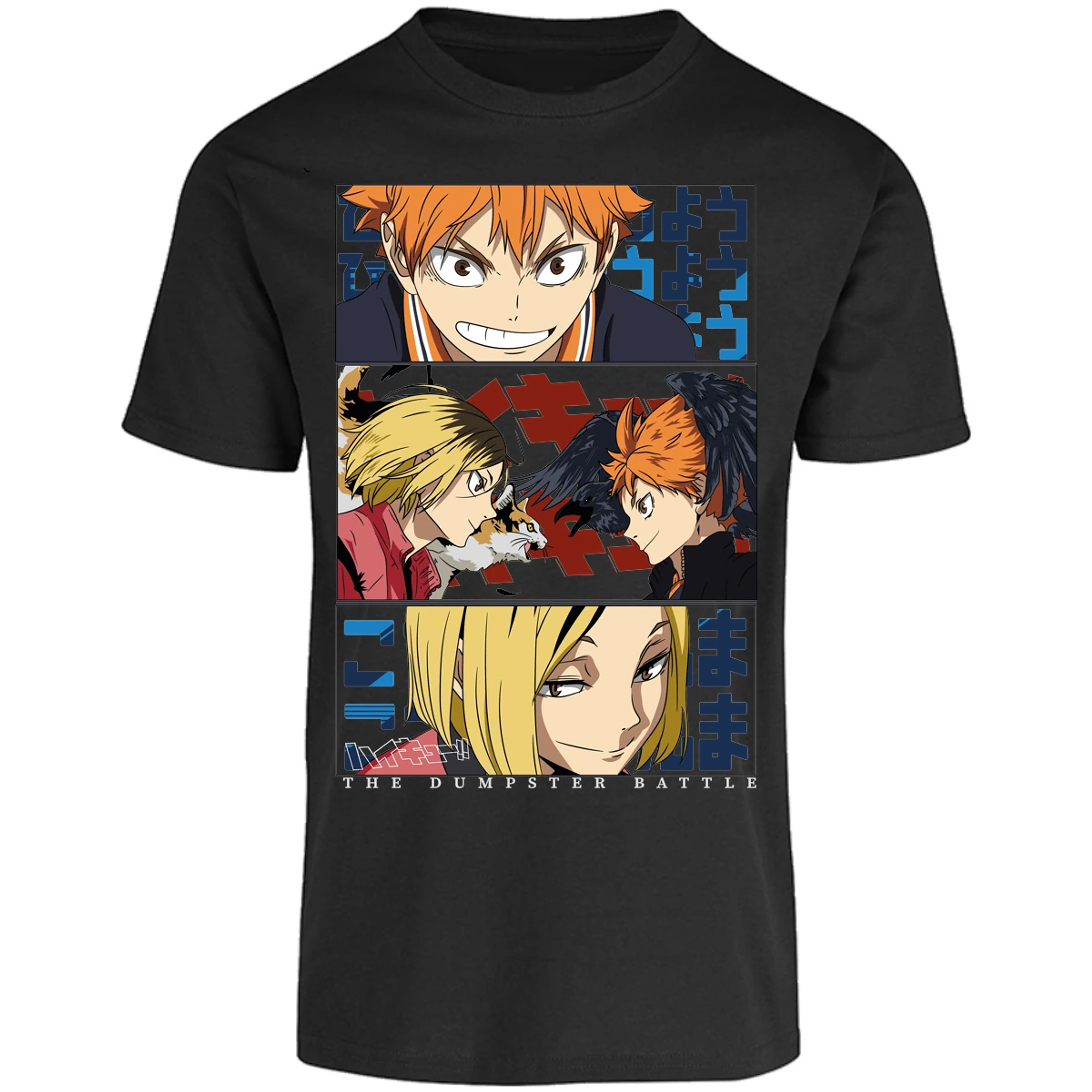 Playera Haikyuu Haikyuu Dumpster Battle para Adulto 24