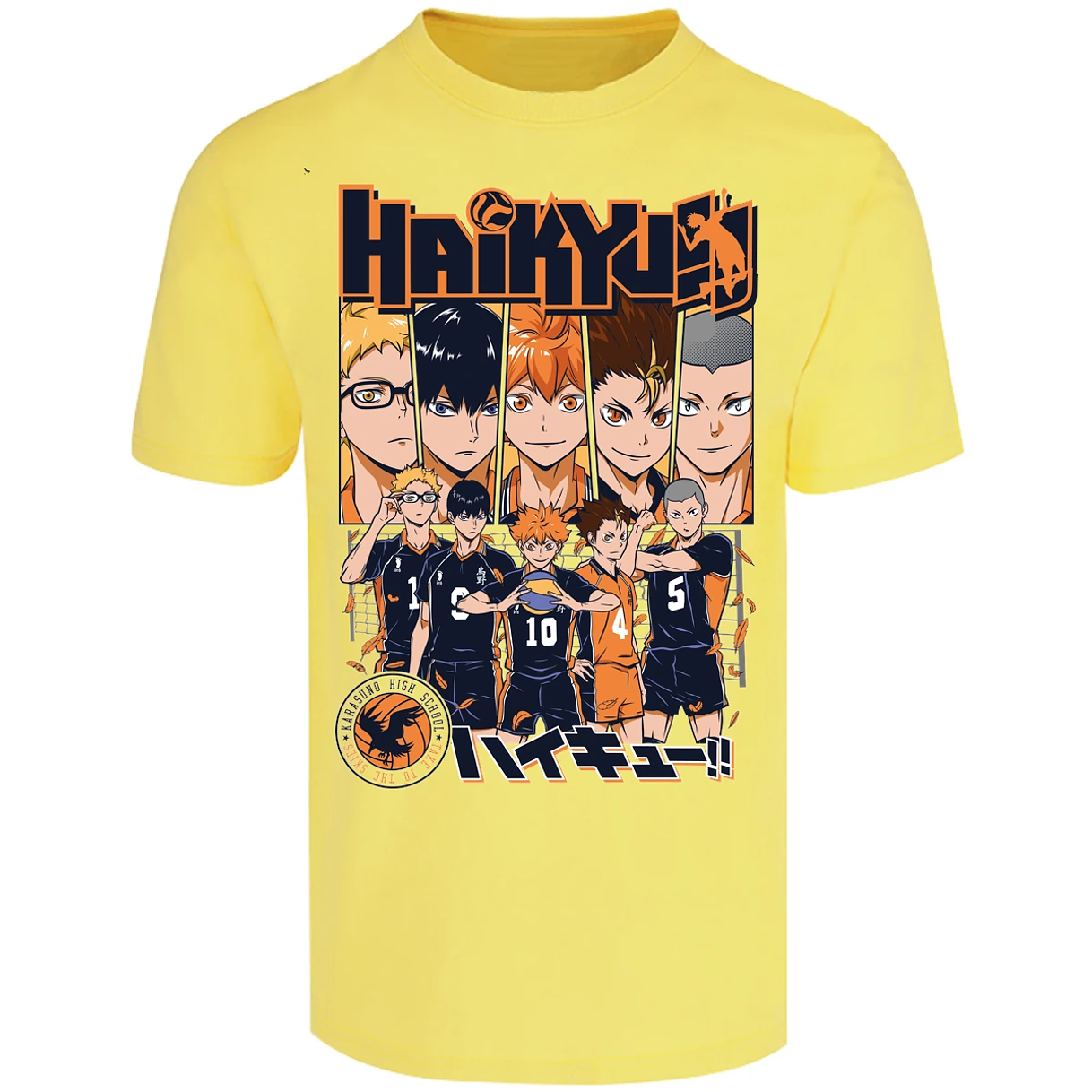 Playera Haikyuu Haikyuu Color para Adulto 6