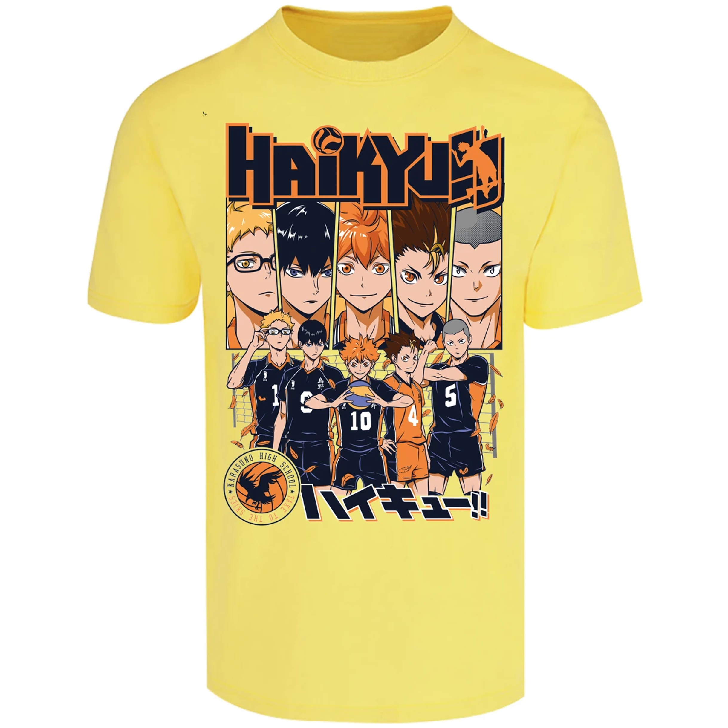 Playera Haikyuu Haikyuu Color para Adulto 6