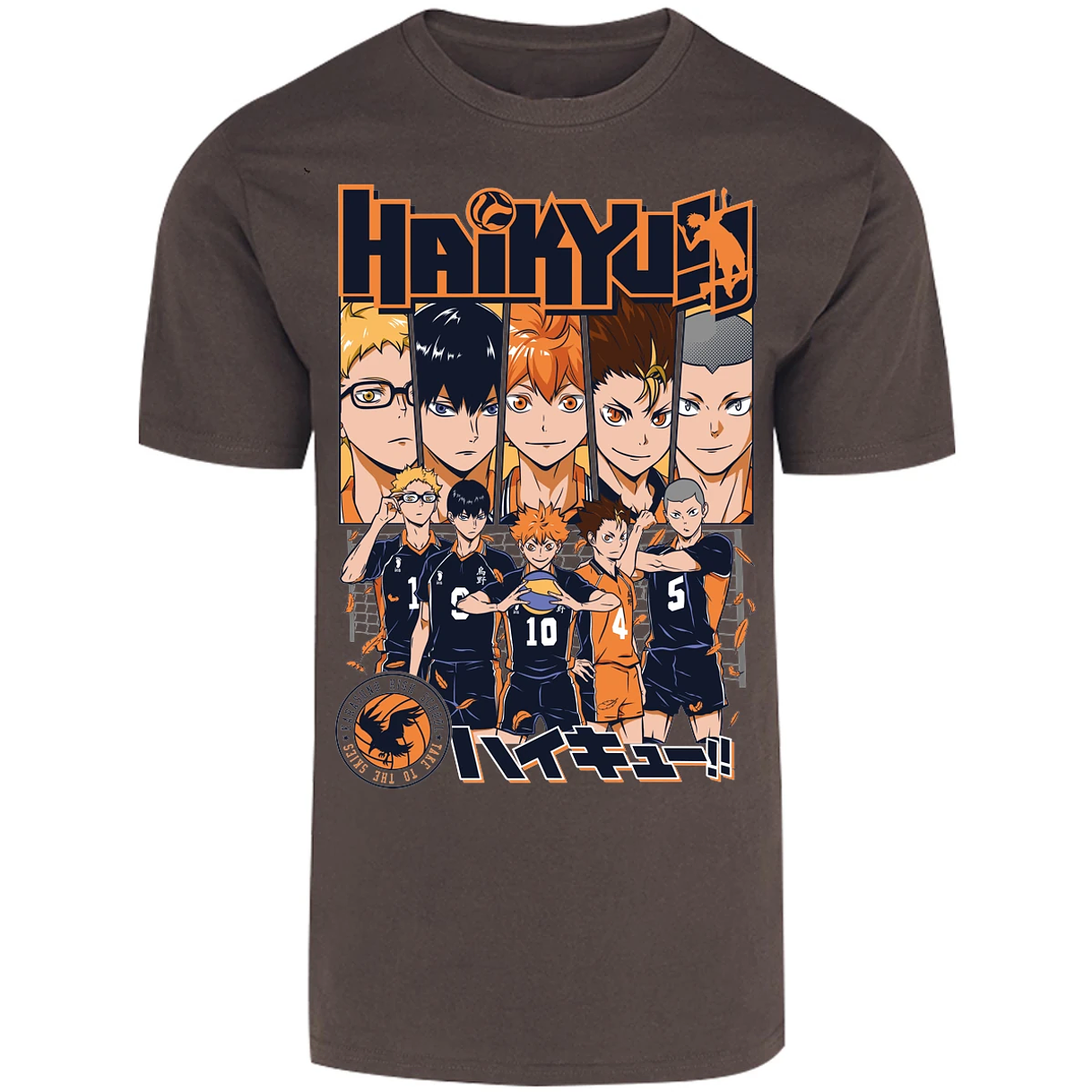 Playera Haikyuu Haikyuu Color para Adulto 7