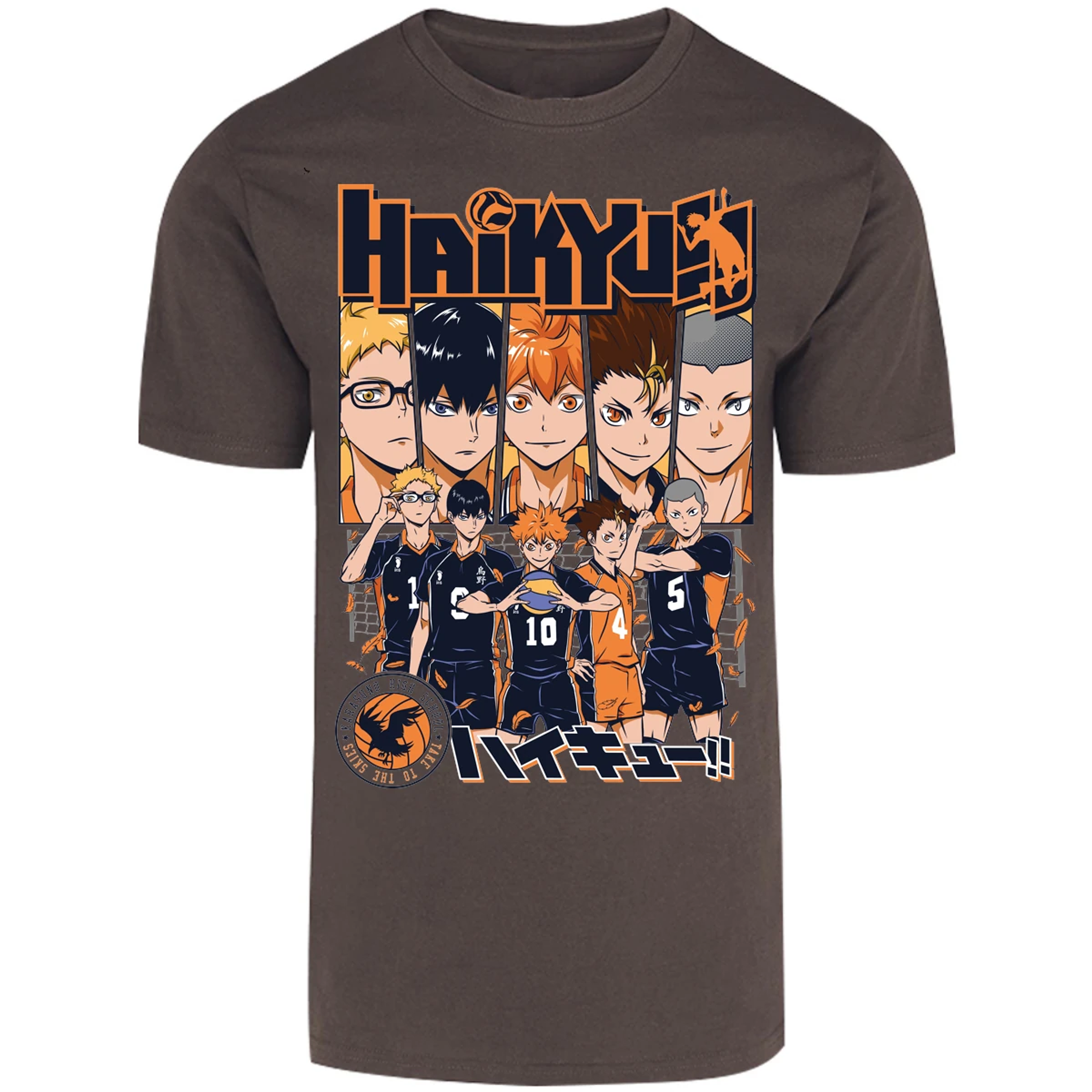 Playera Haikyuu Haikyuu Color para Adulto 7