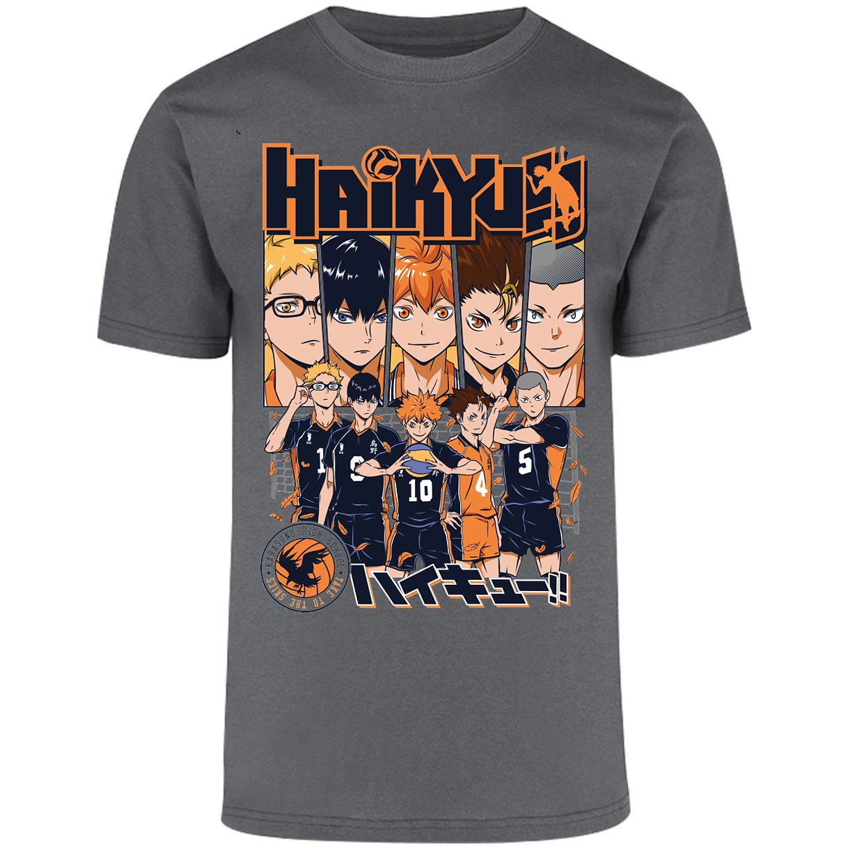Playera Haikyuu Haikyuu Color para Adulto 8