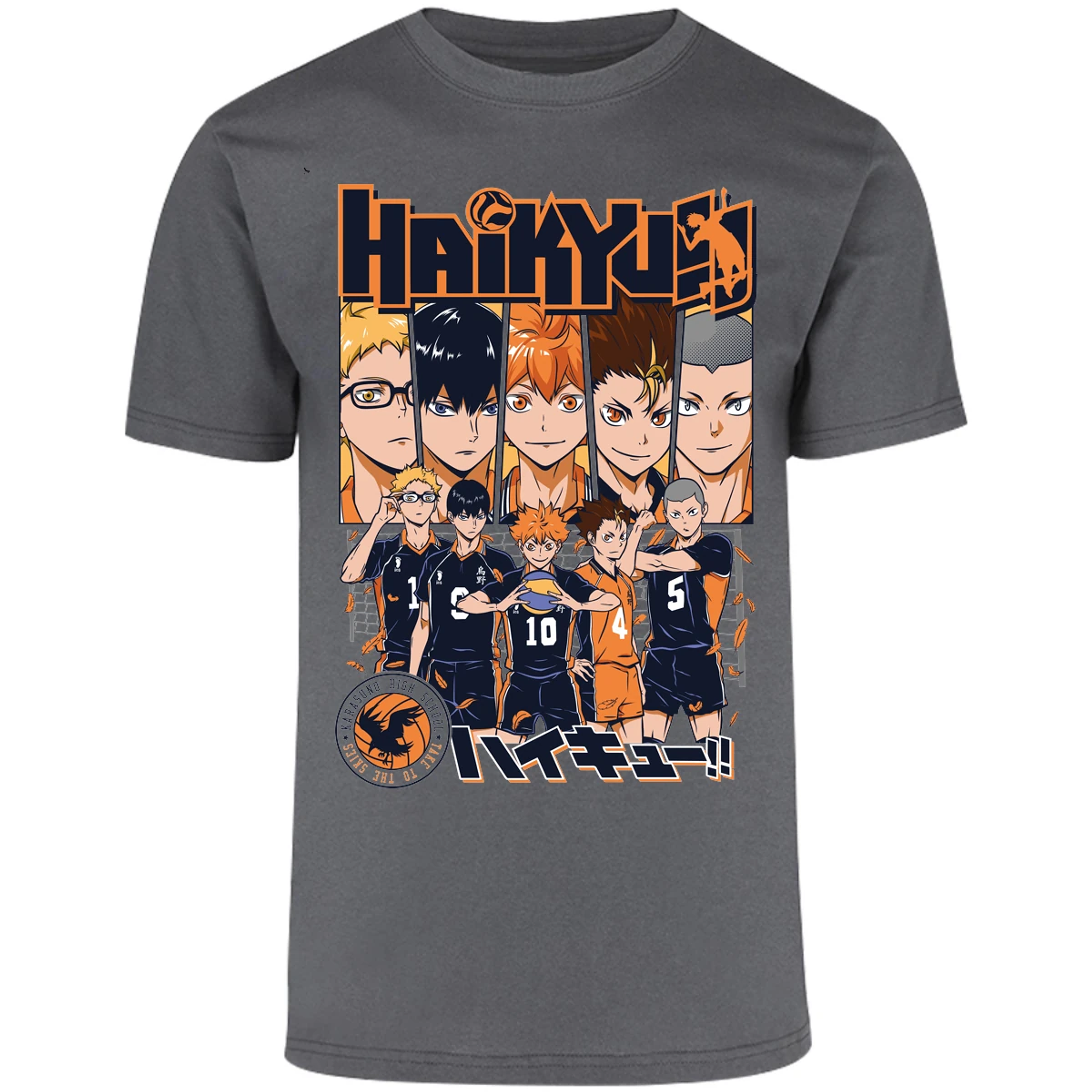 Playera Haikyuu Haikyuu Color para Adulto 8