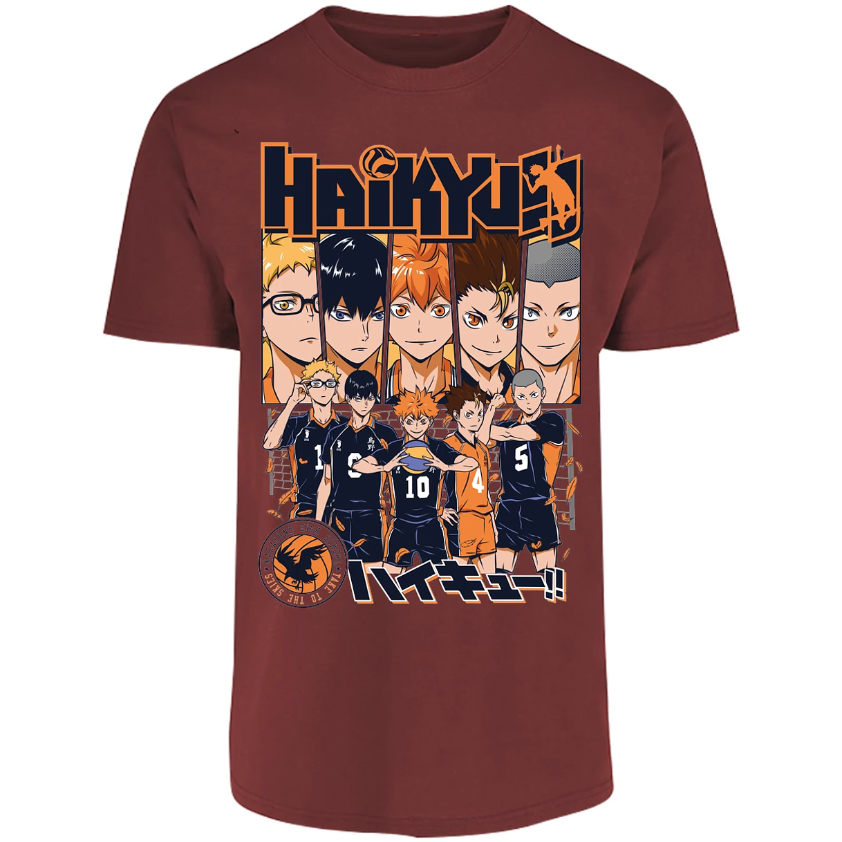 Playera Haikyuu Haikyuu Color para Adulto 10
