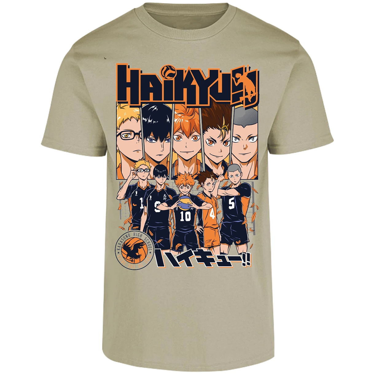 Playera Haikyuu Haikyuu Color para Adulto 12