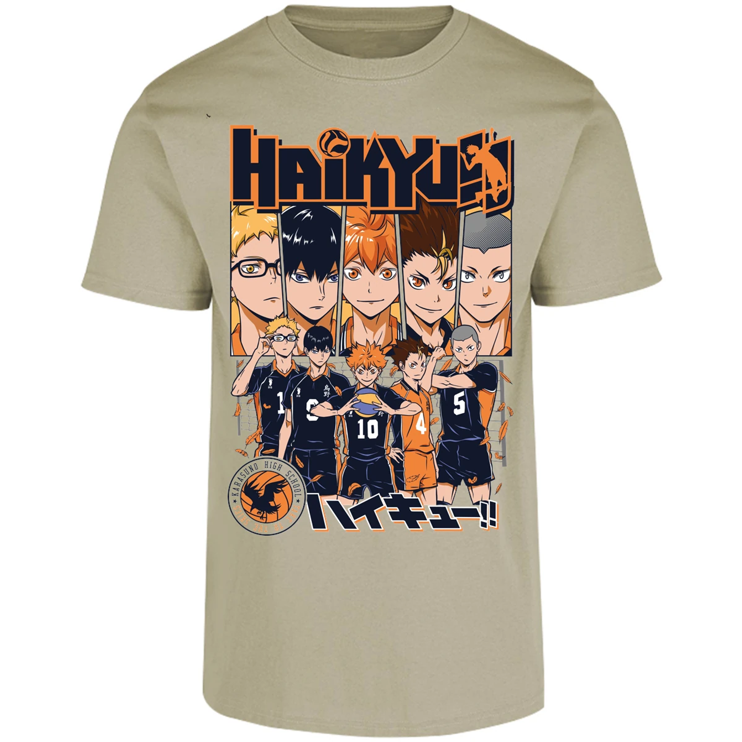 Playera Haikyuu Haikyuu Color para Adulto 12