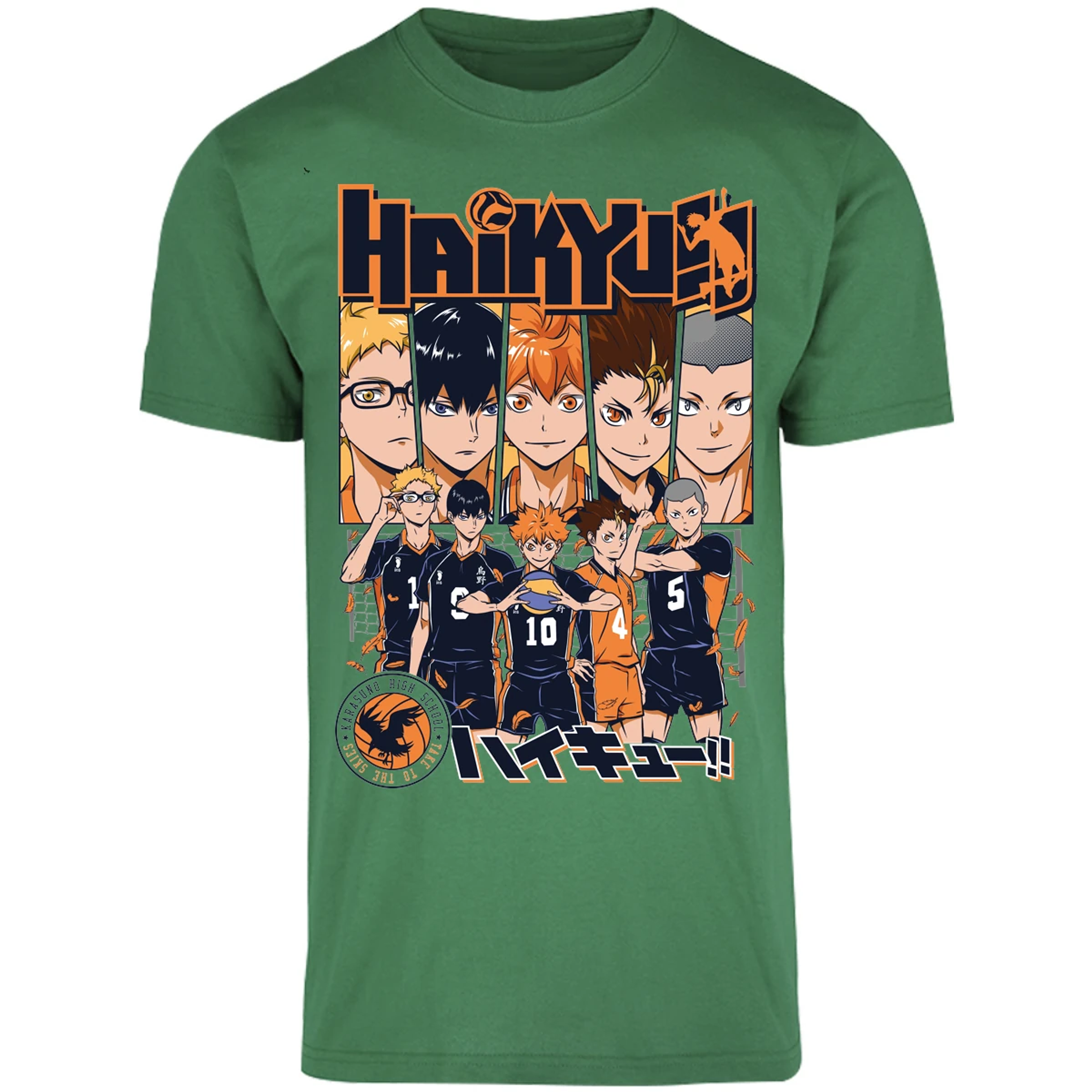 Playera Haikyuu Haikyuu Color para Adulto 15