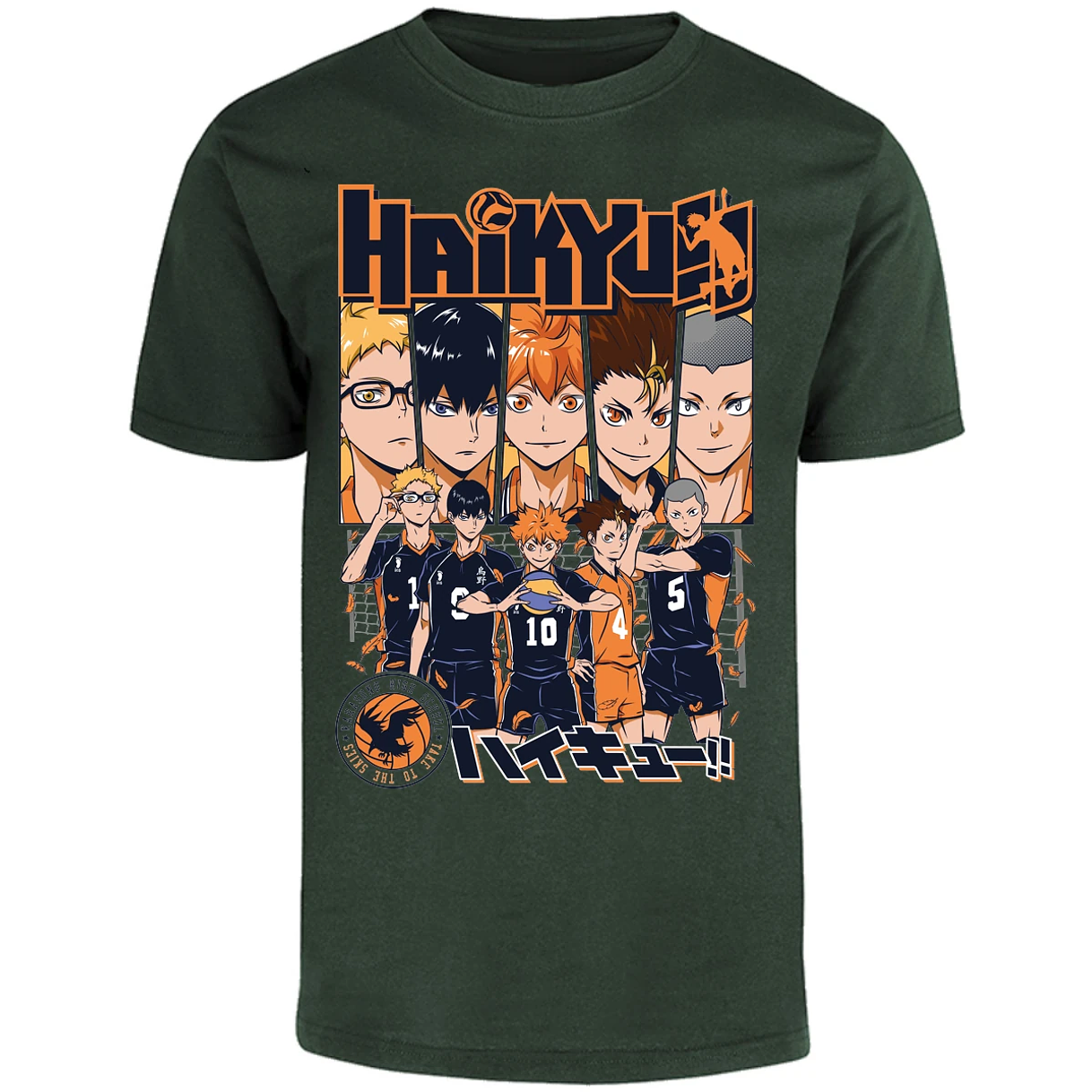 Playera Haikyuu Haikyuu Color para Adulto 17