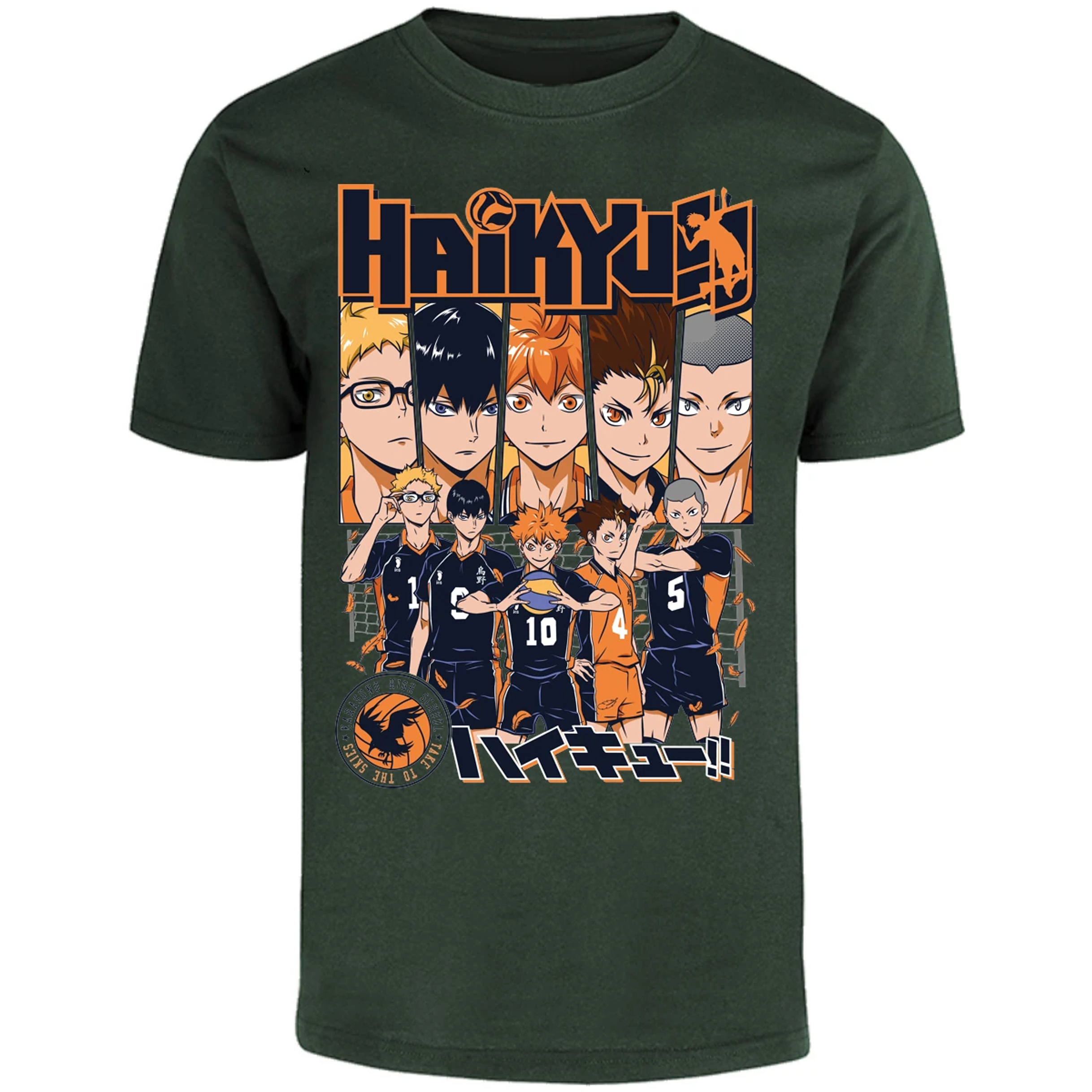 Playera Haikyuu Haikyuu Color para Adulto 17