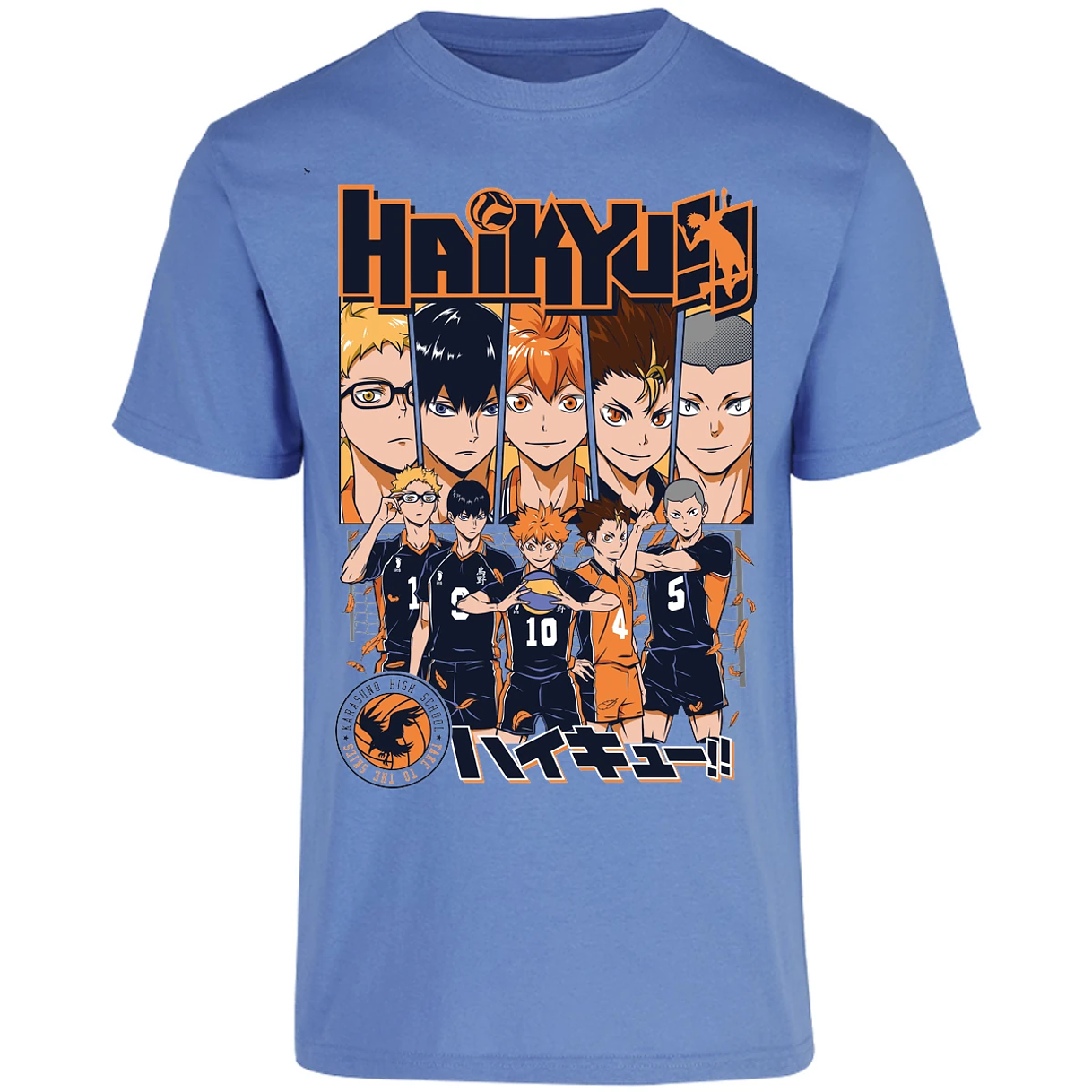 Playera Haikyuu Haikyuu Color para Adulto 18